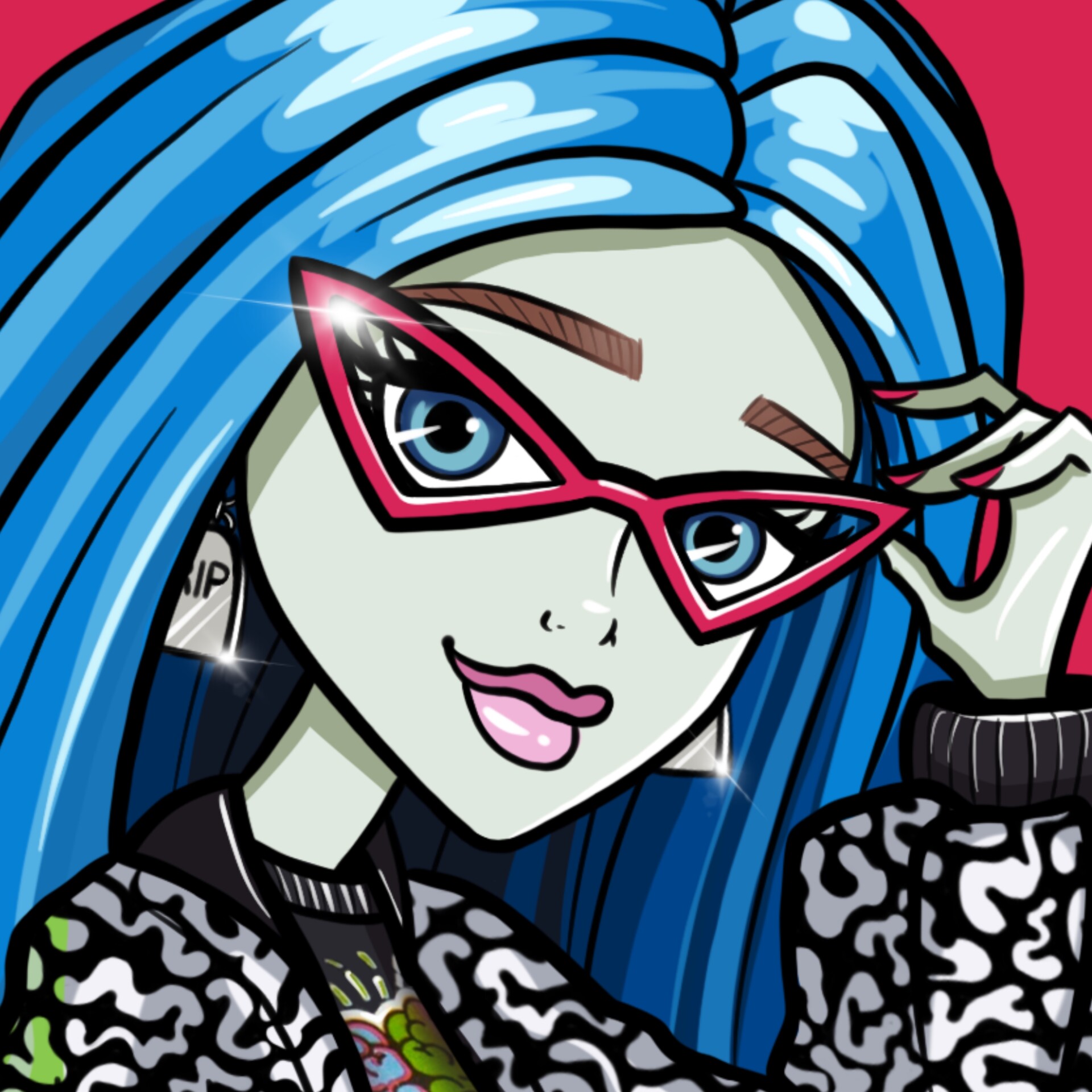 ArtStation - MONSTER HIGH - ghoulia collector fan art