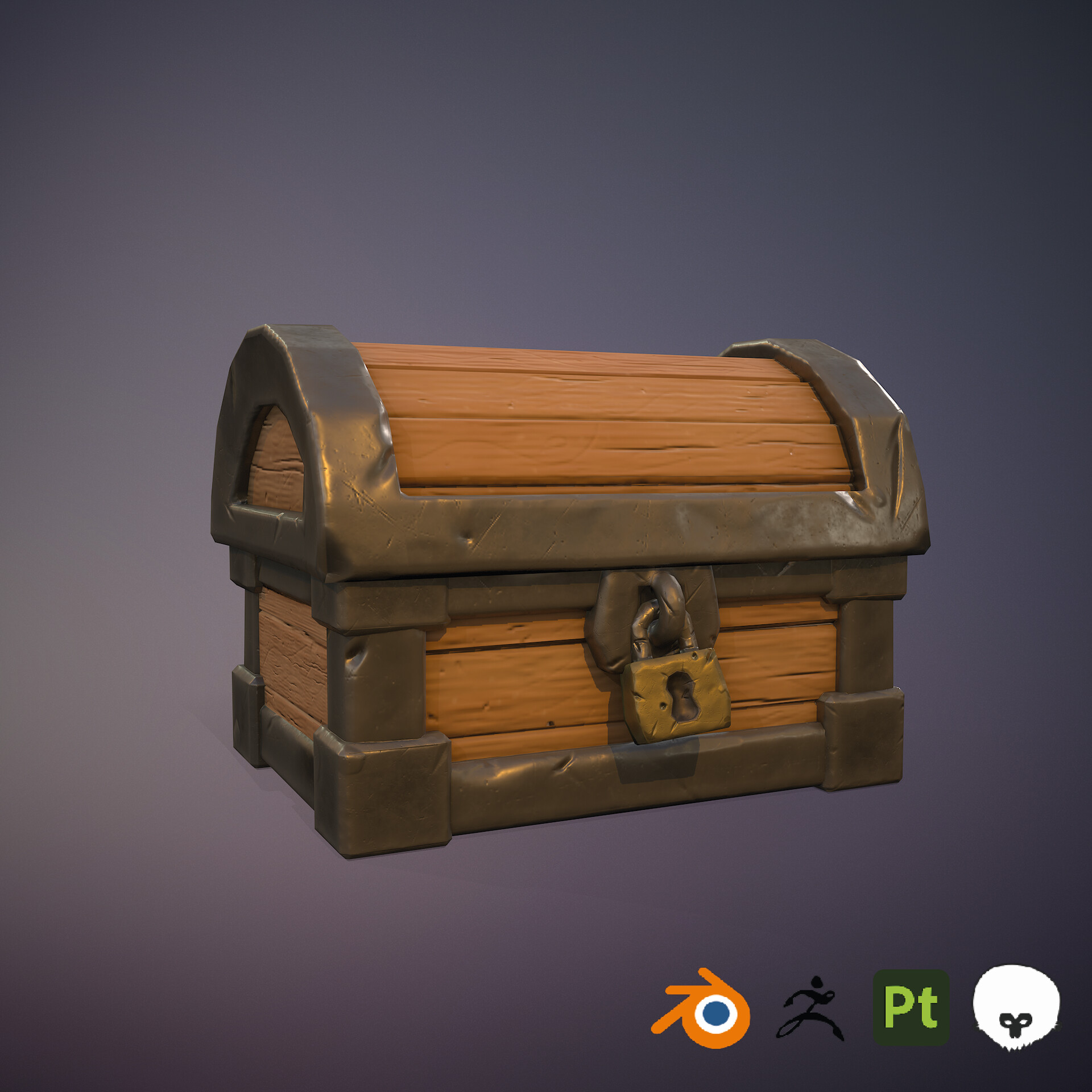 ArtStation - Stylized Chest