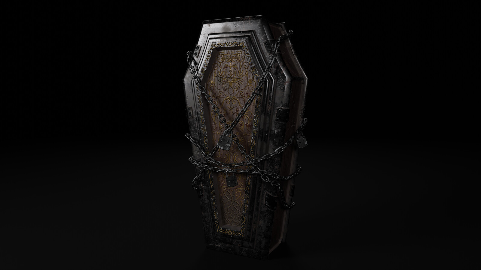 Chained Coffin