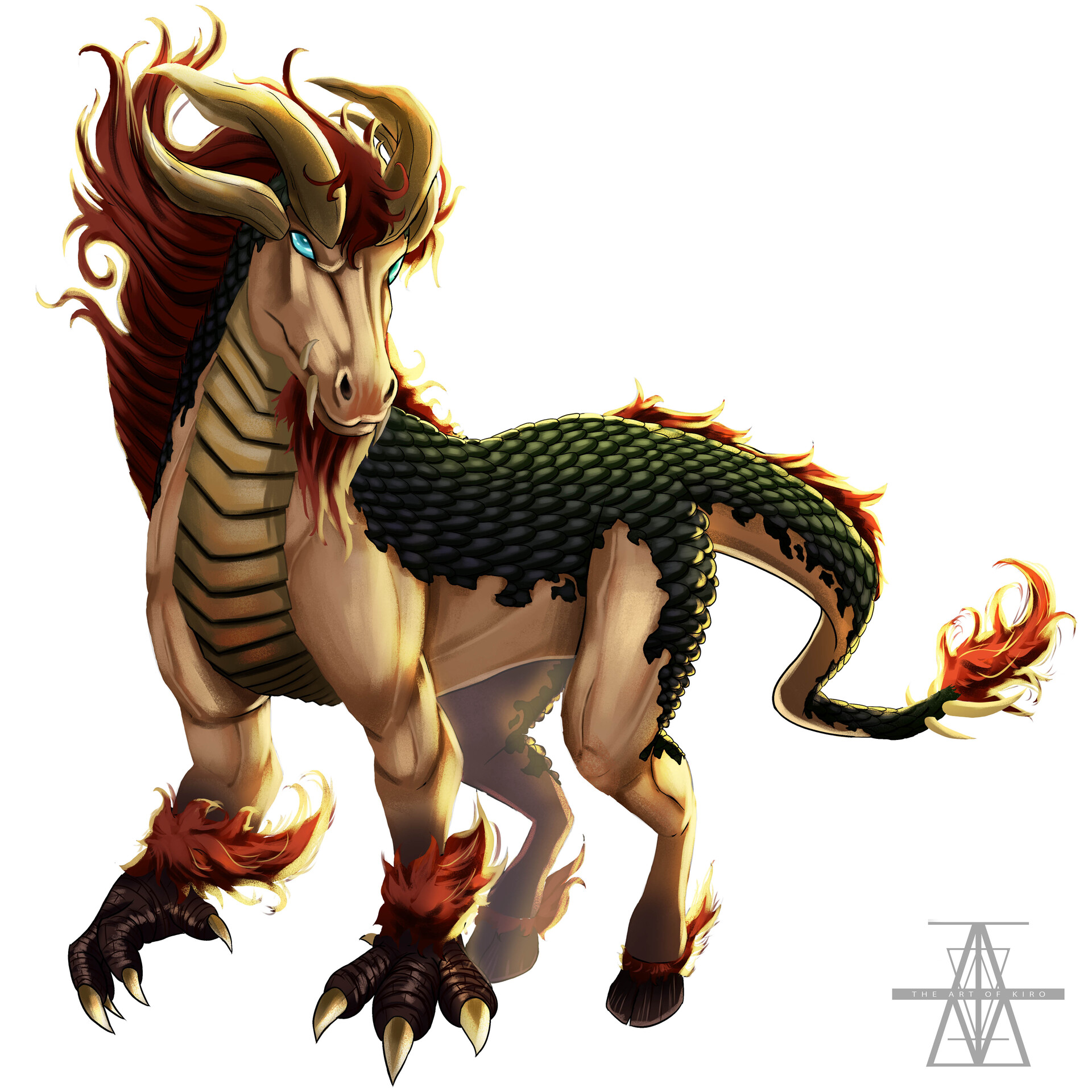 Horse and best sale dragon