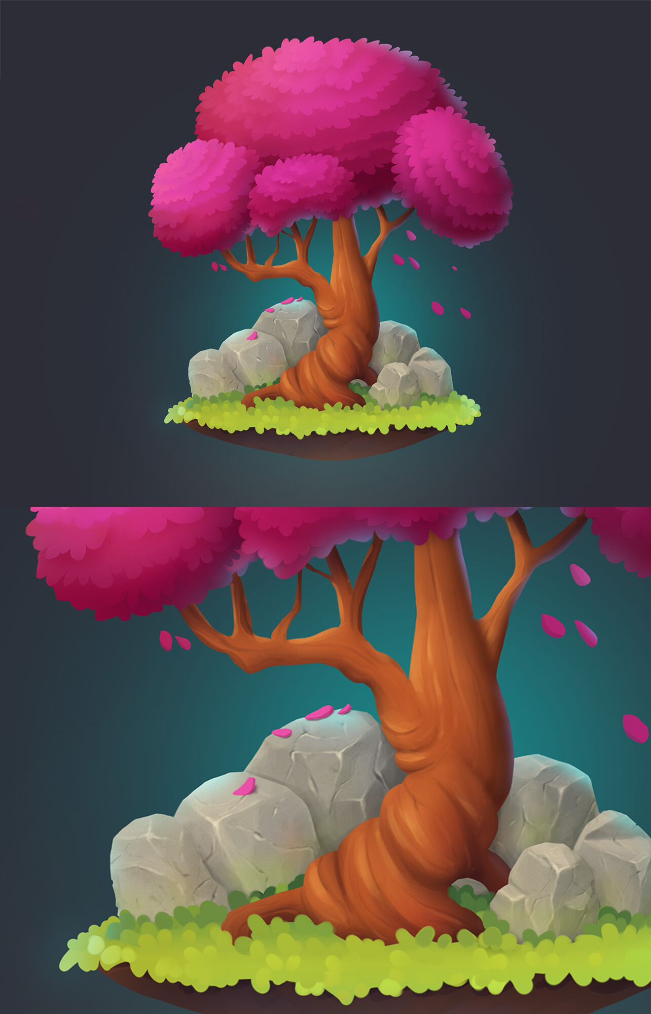 ArtStation - Fantasy tree