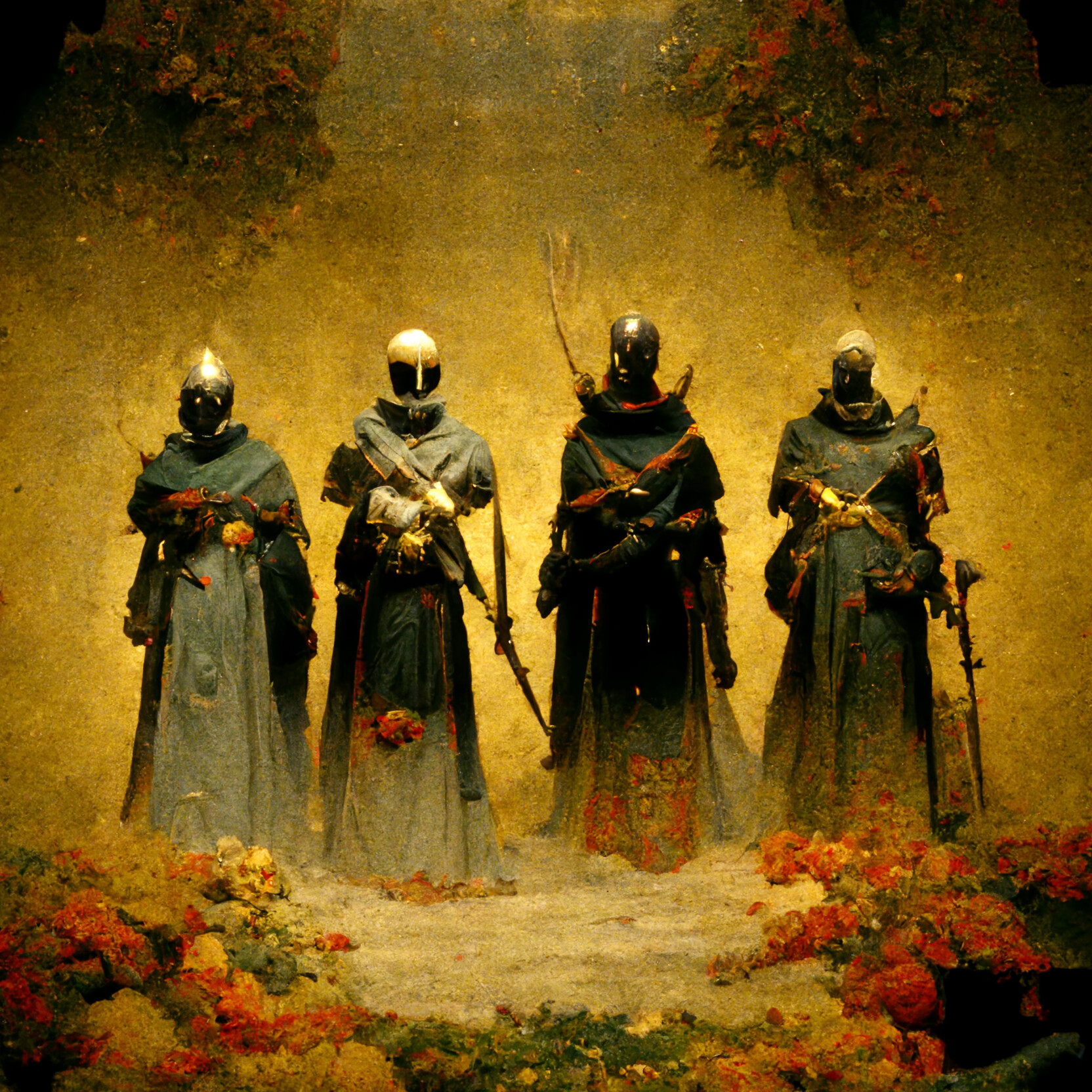 ArtStation Four Knights of the Apocalypse Symbols of Power and Salvation in Western Culture