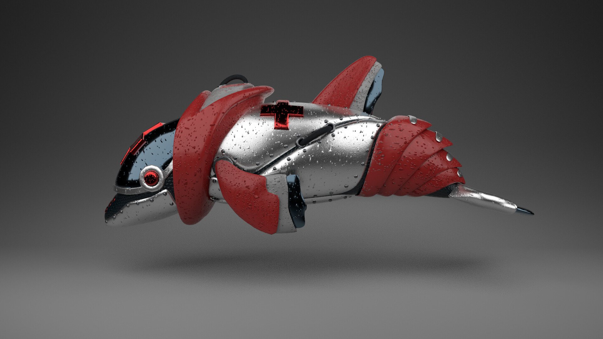 Bridget Bagana 3D model Rescue Dolphin