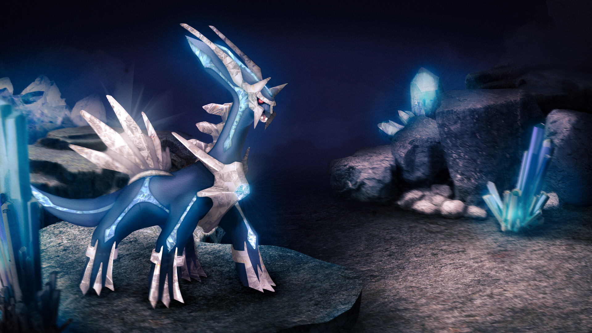 ArtStation Realistic Dialga Pokemon