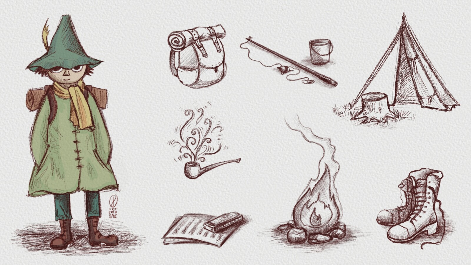 All about the Snuffkin - set
