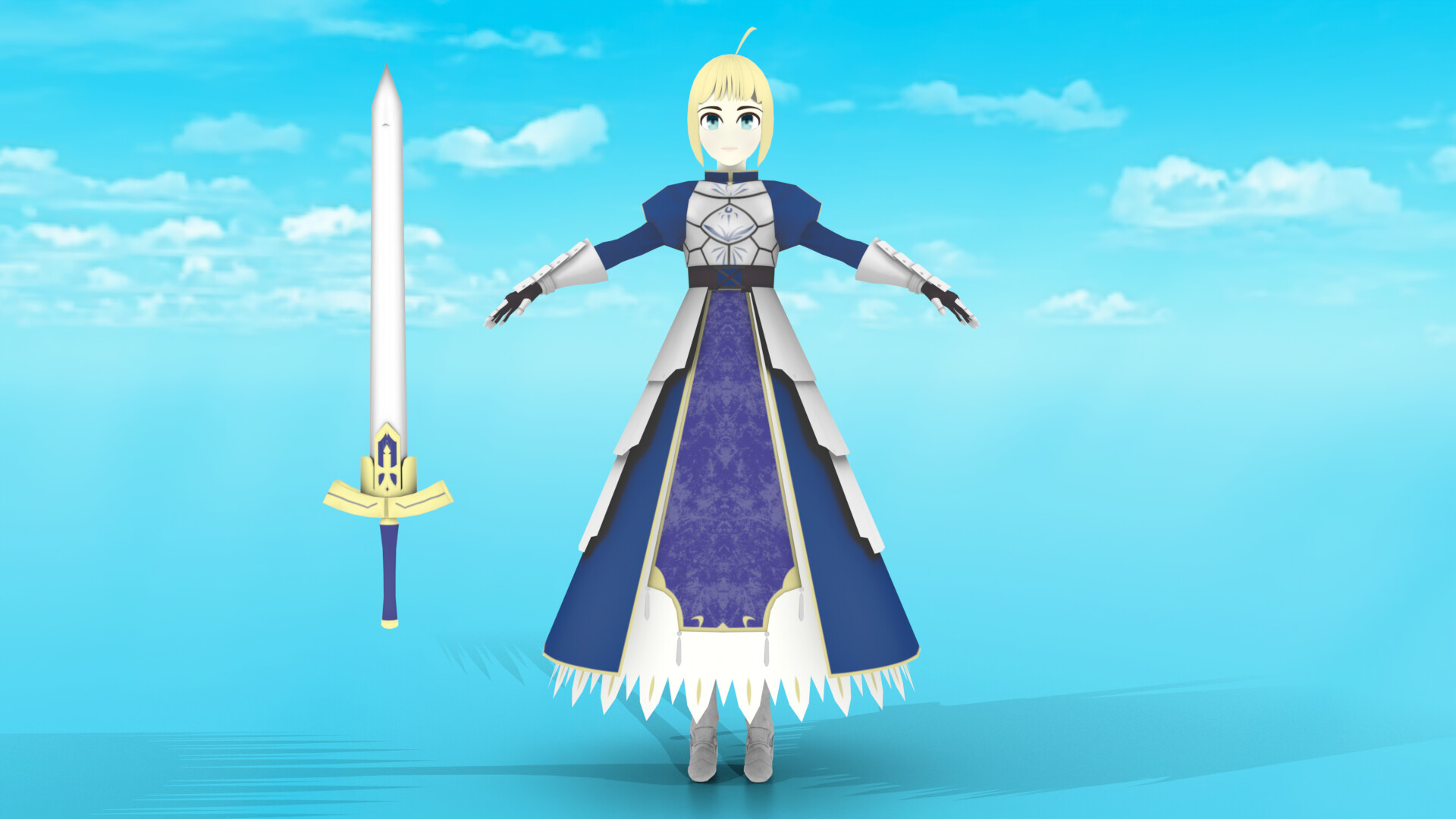Xinyu - Artoria Pendragon, King Arthur, Fate Stay Night