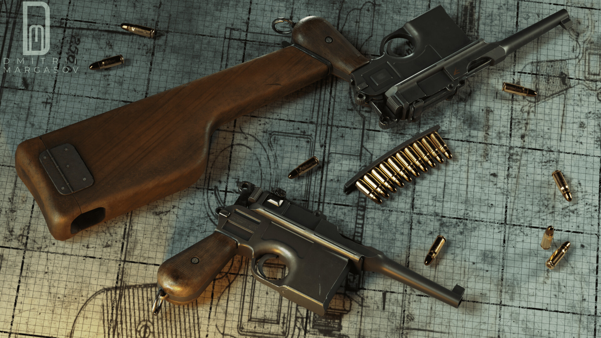 ArtStation - Mauser C96