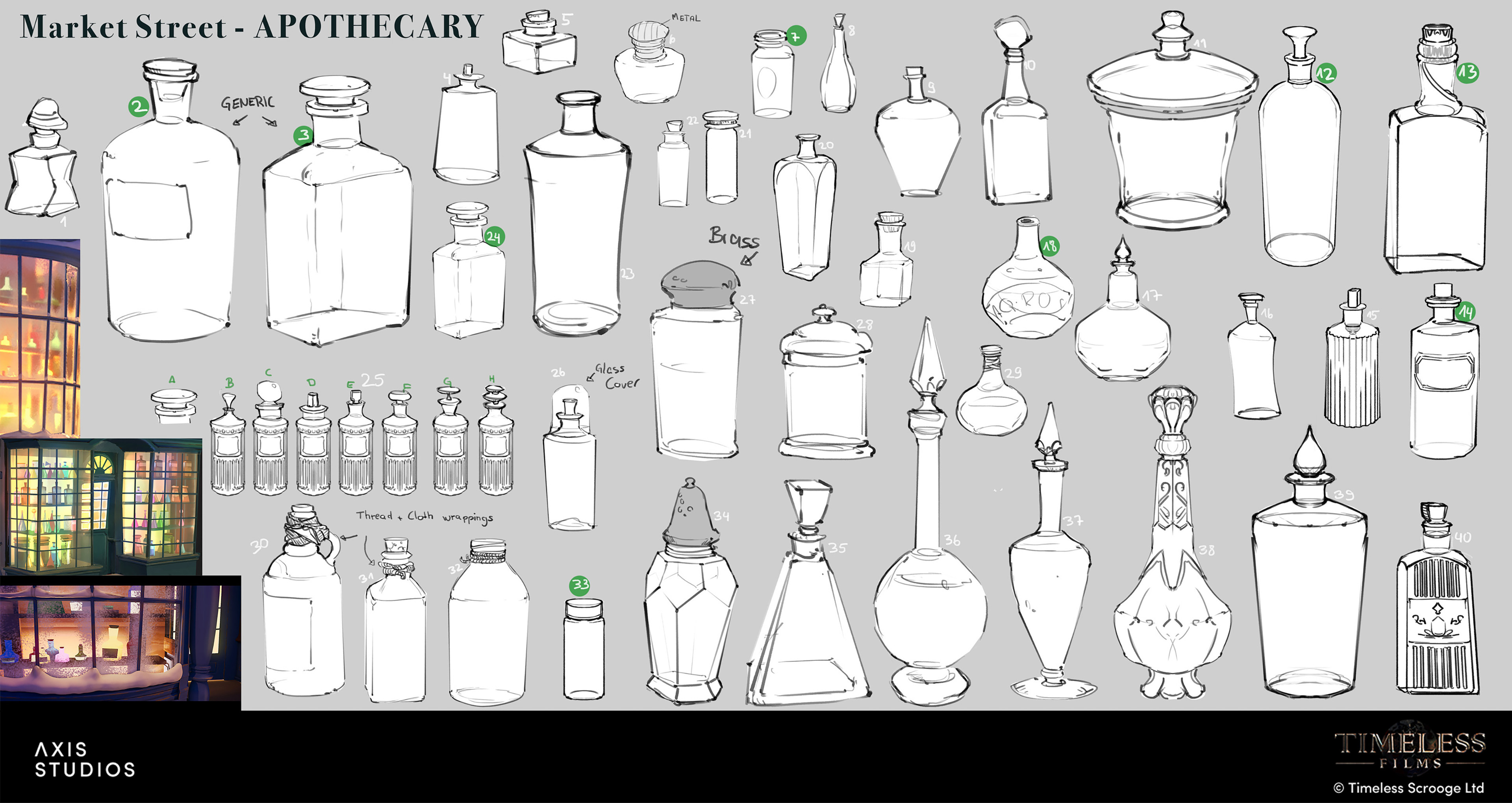 Apothecary Bottle Exploration