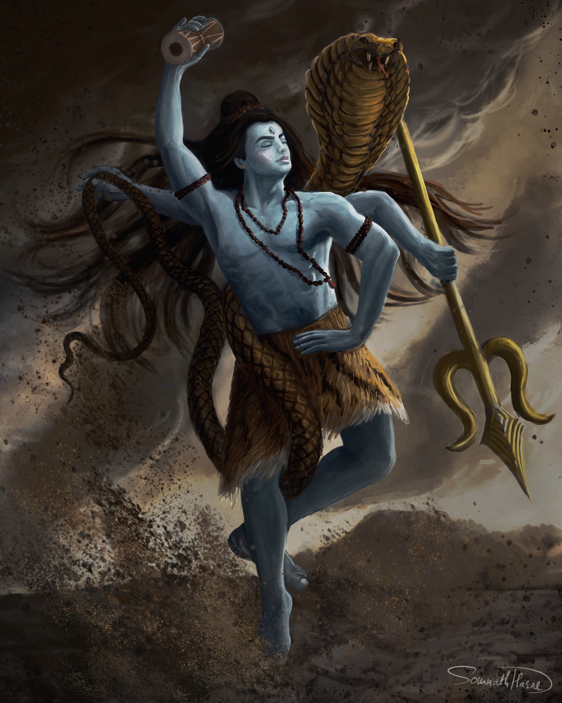 Bholenath Photo - Shiva Tandav Wallpaper Download | MobCup