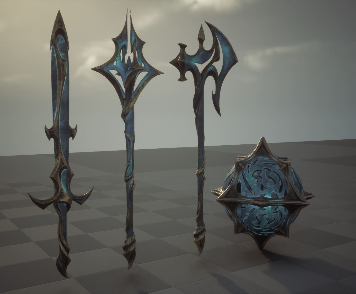 Guardian weapons in Unreal. 
