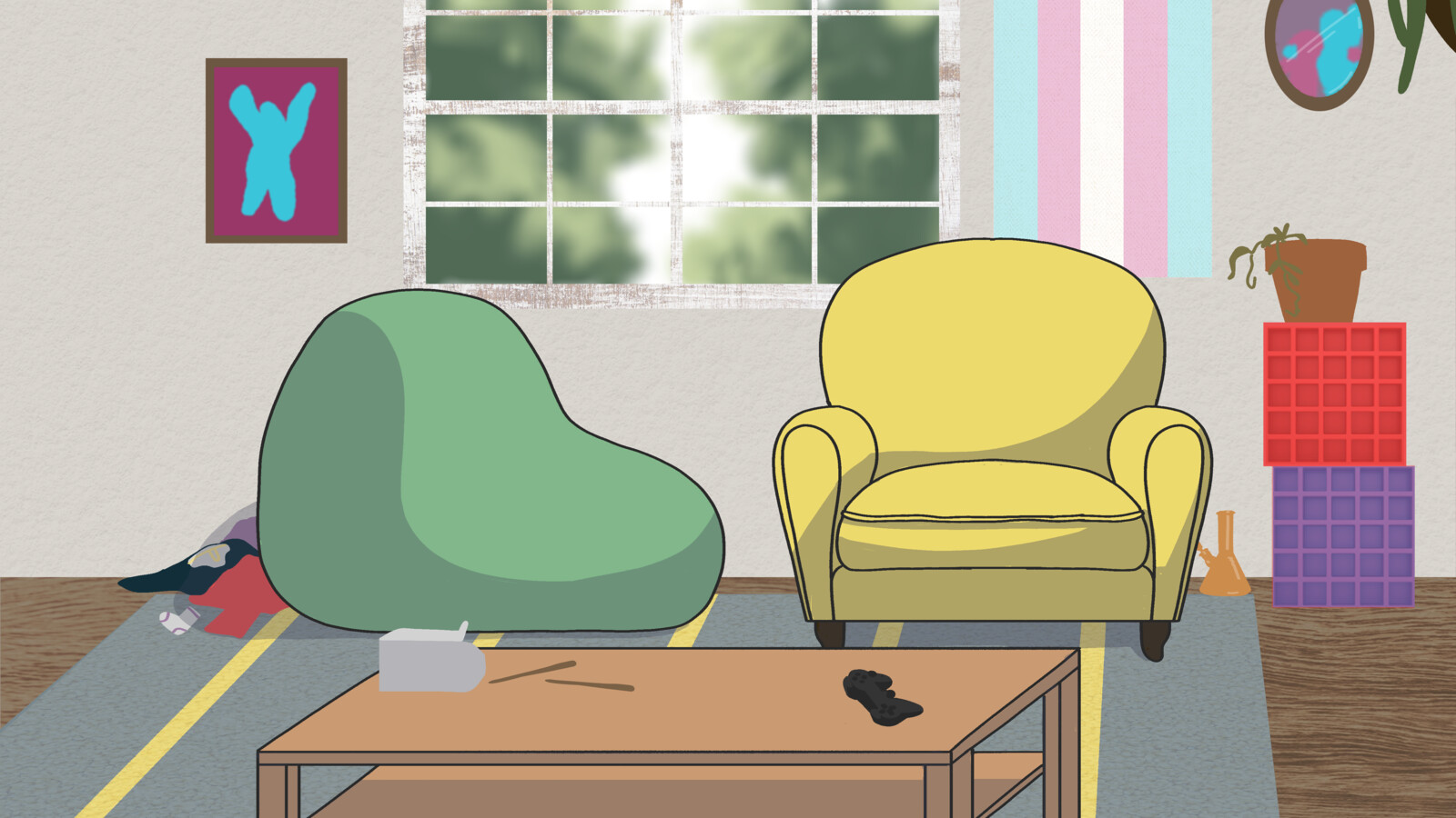 Buster & TJ - Interior Background