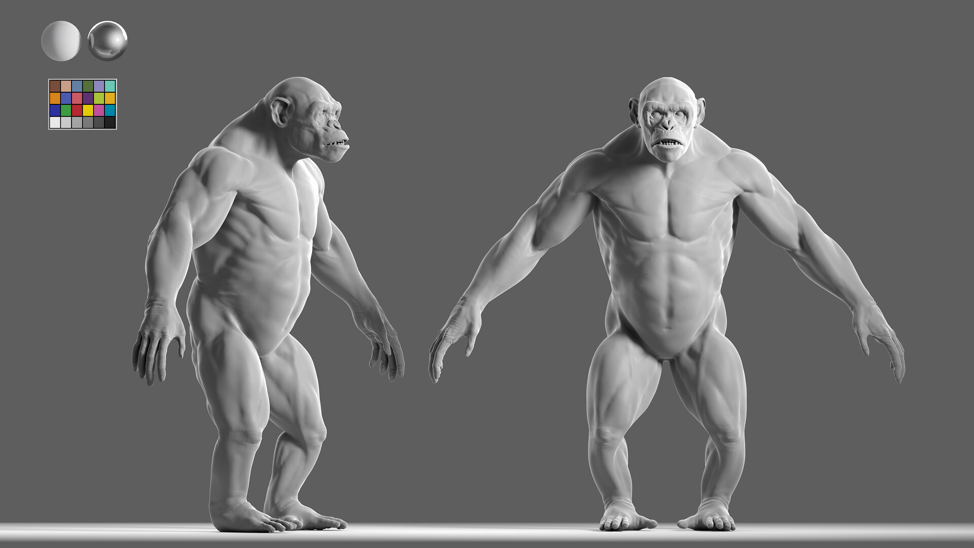ArtStation KOBA / CHIMP SCULPT