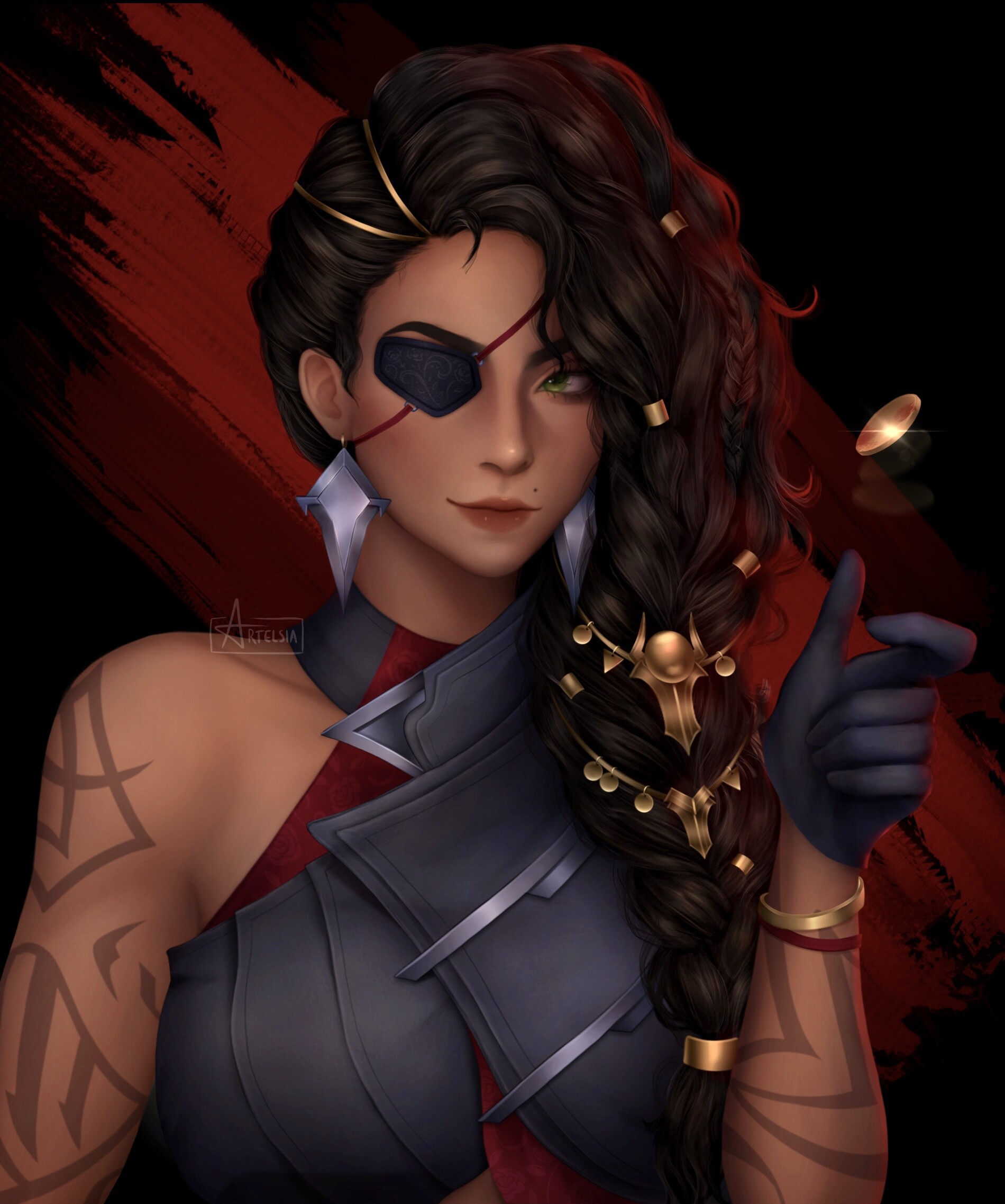ArtStation - Samira, League of Legends
