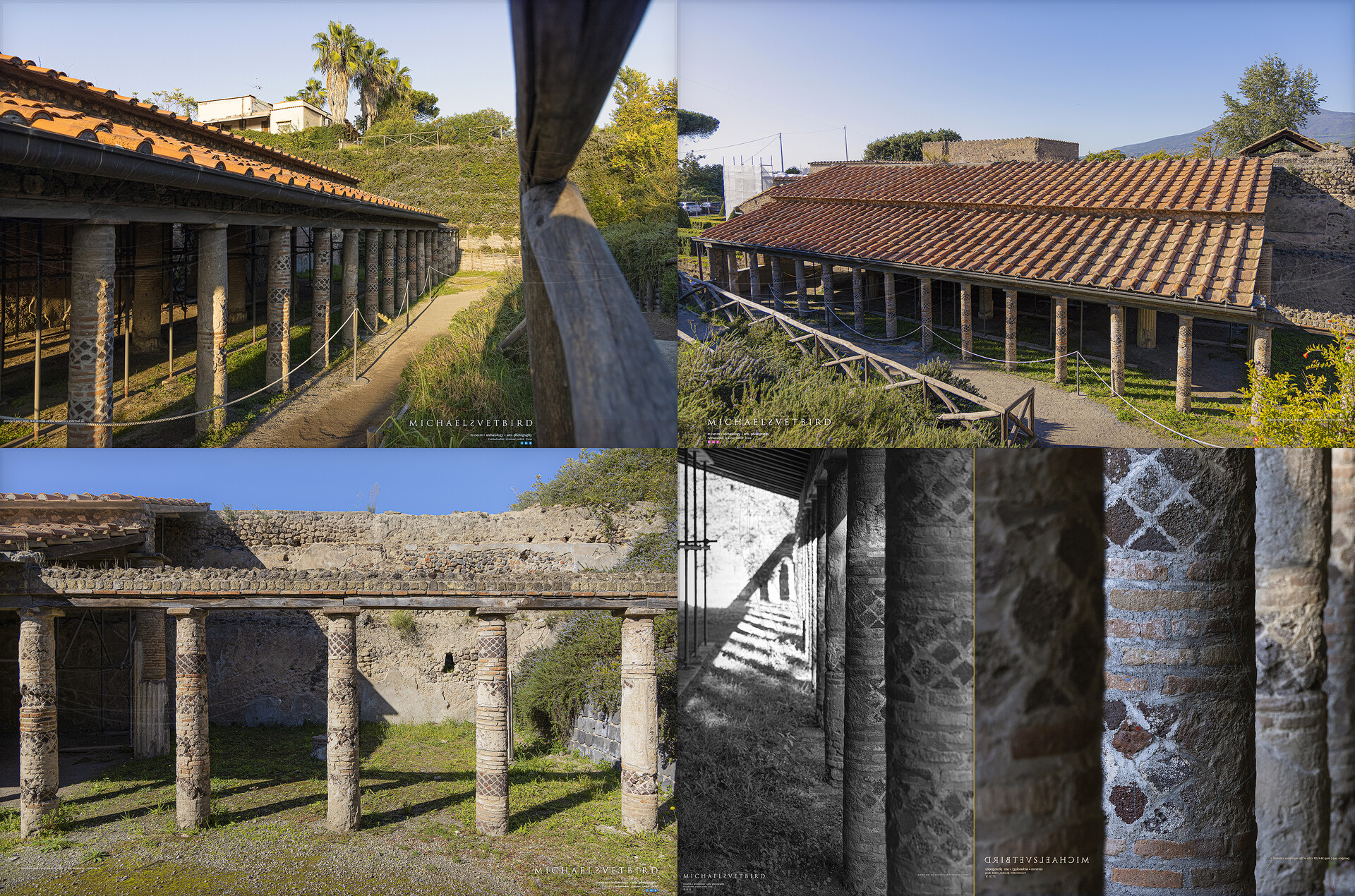 ArtStation - VILLA OF THE MYSTERIES | South | Exterior | Photo-set
