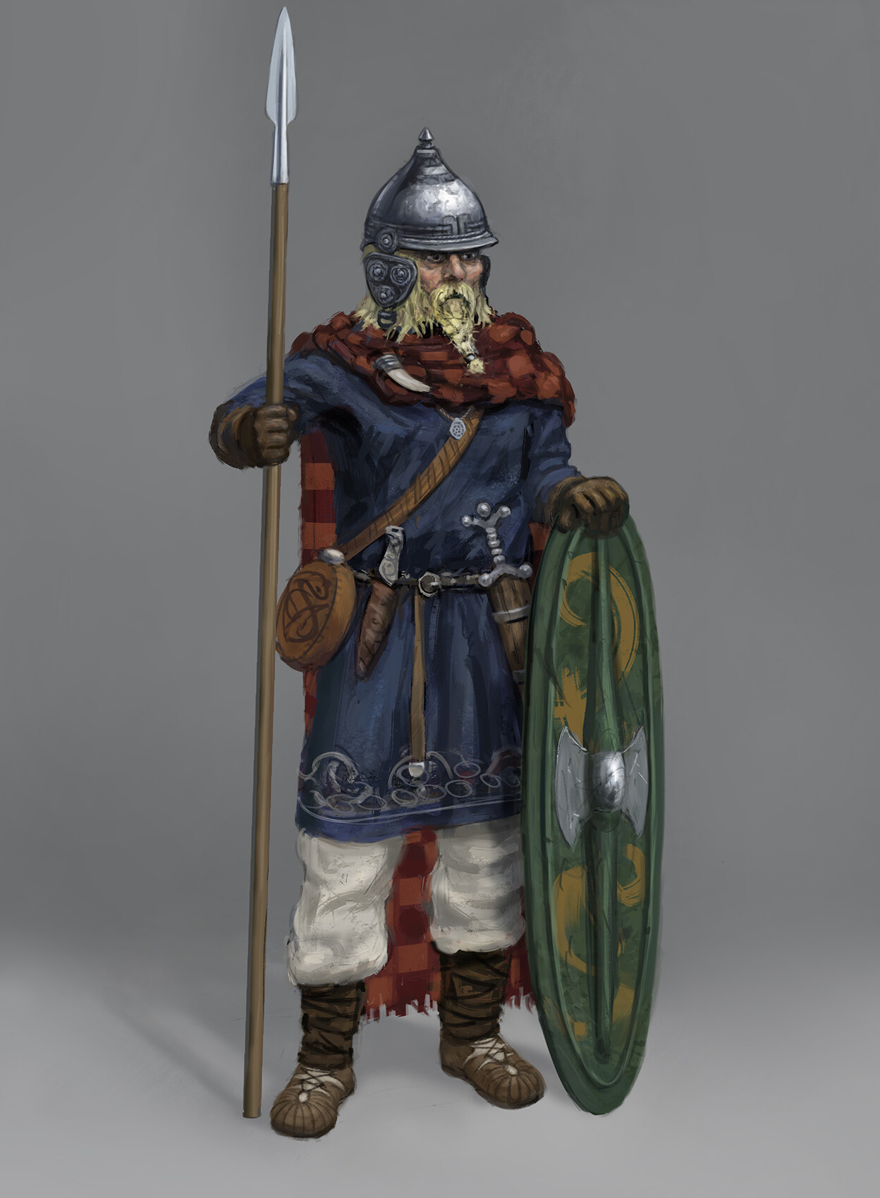 ArtStation Celtic warrior