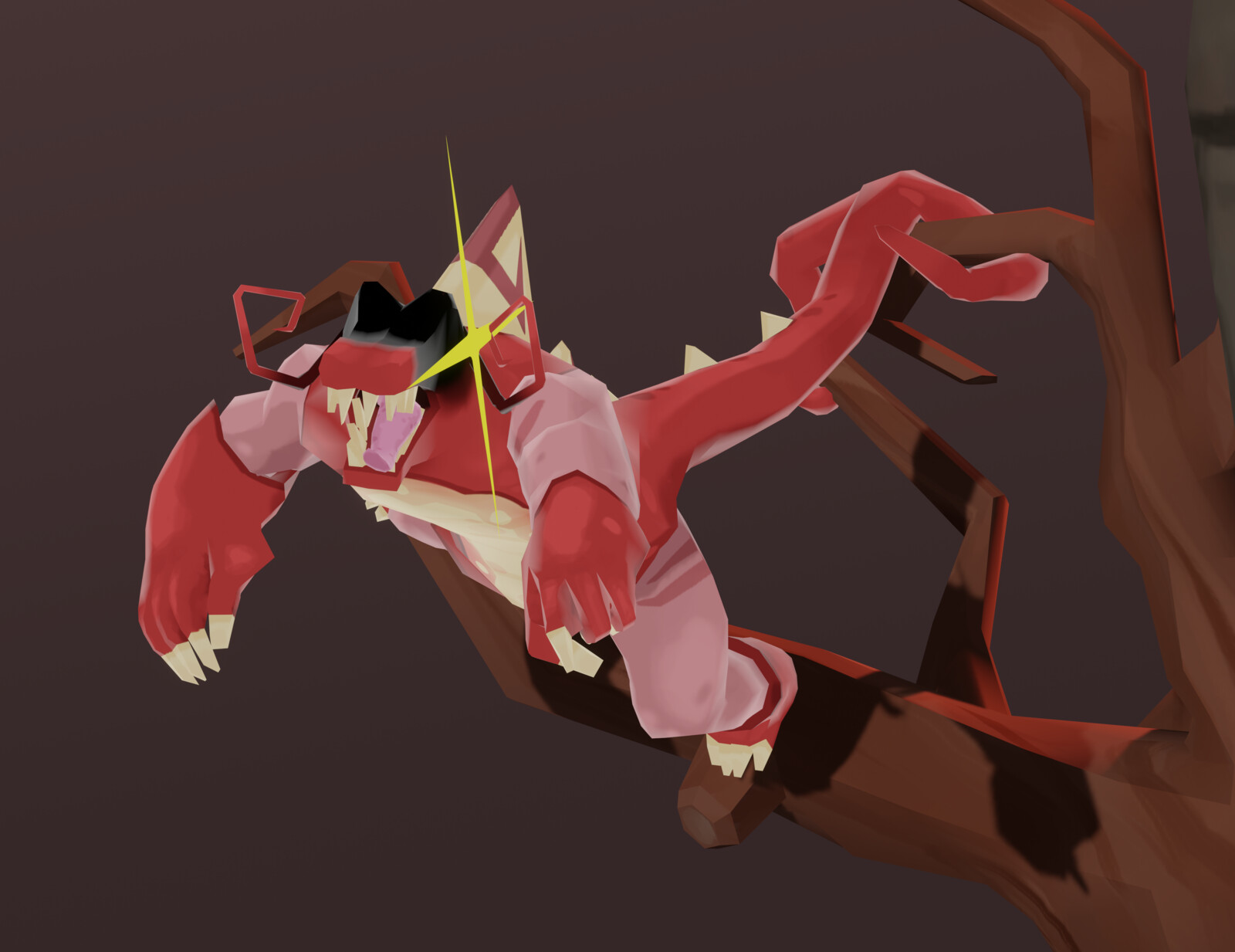A good look at the villain character I made.