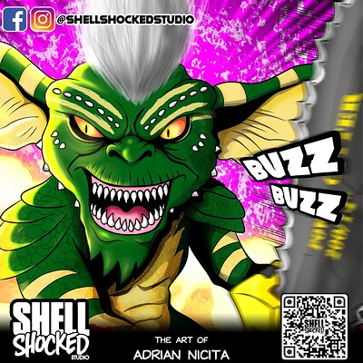 Shell Shocked Studio the art of Adrian Nicita