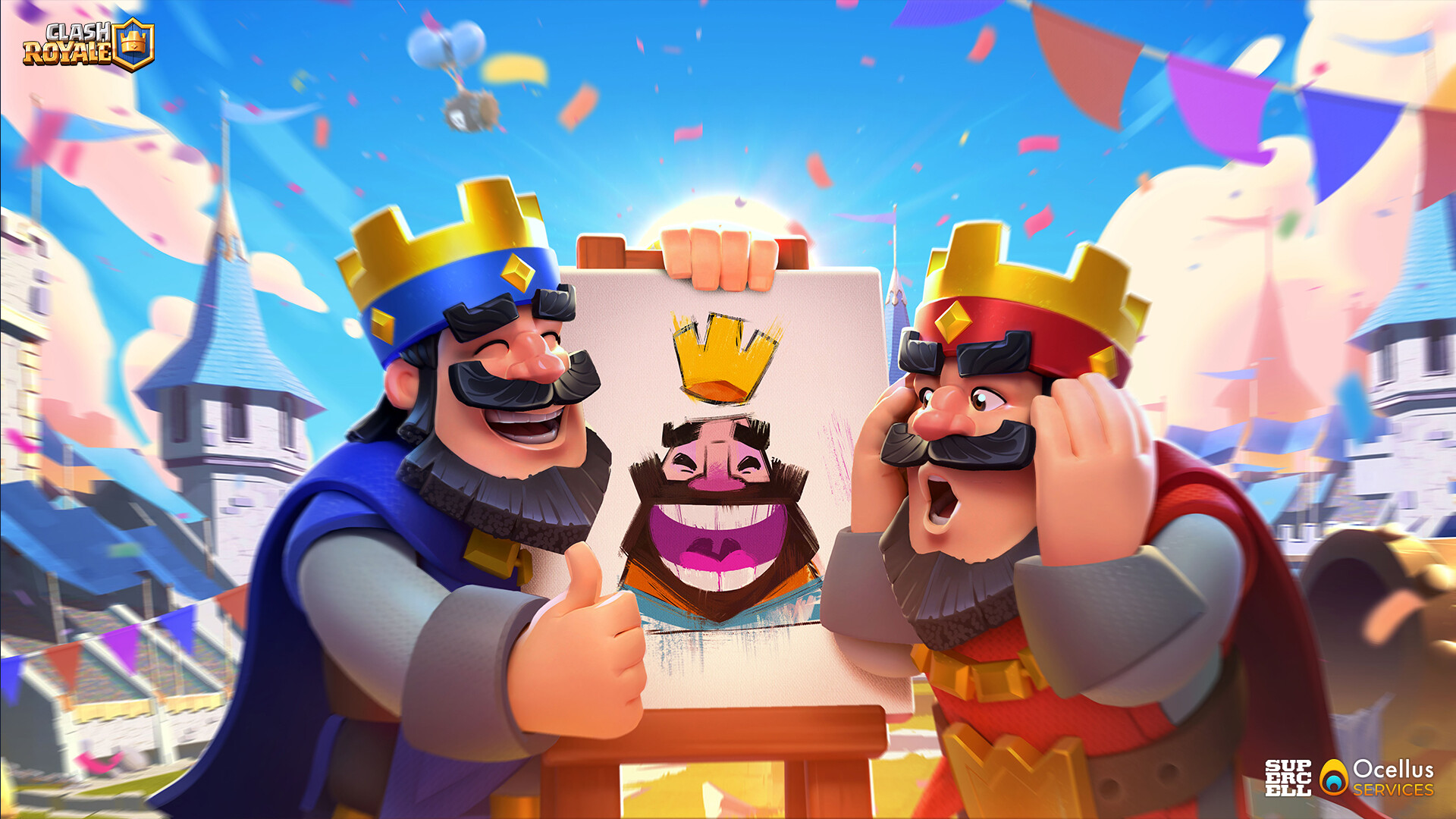 ArtStation - Clash Royale - King, Ocellus - Art & Production Services