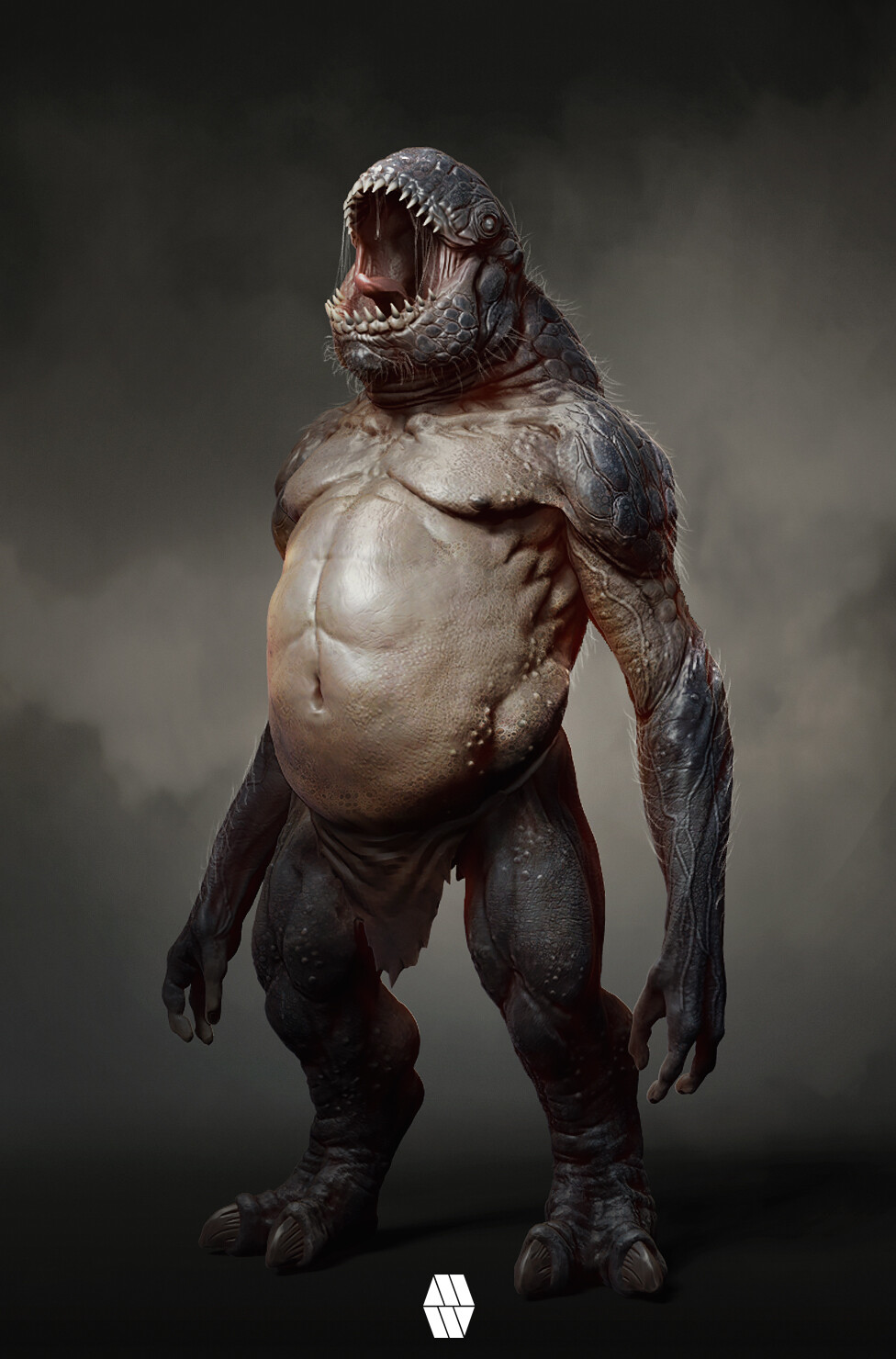 A Creature Emerges - ' Troll Study' Concept 