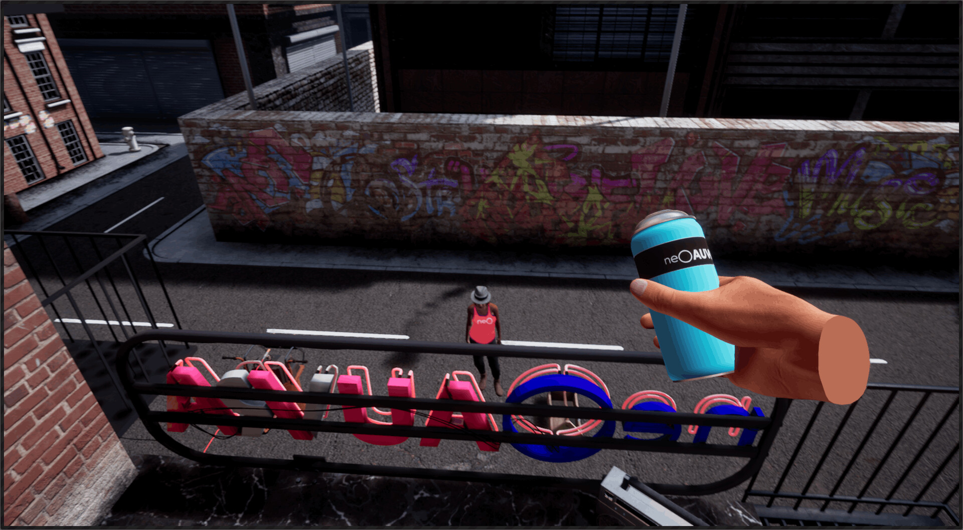Kingspray graffiti shop vr ps4