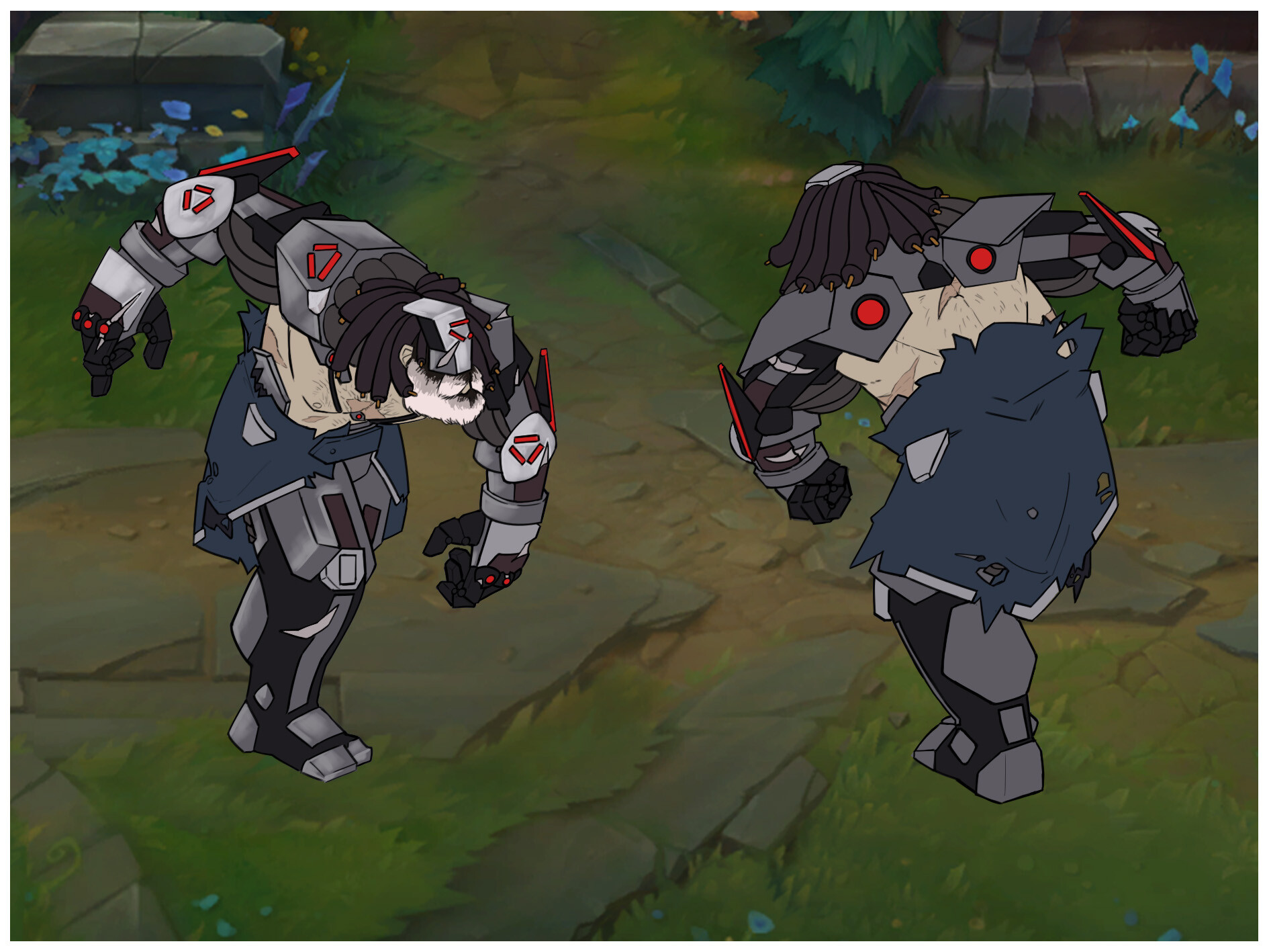 ArtStation Project Udyr Personal skin concept