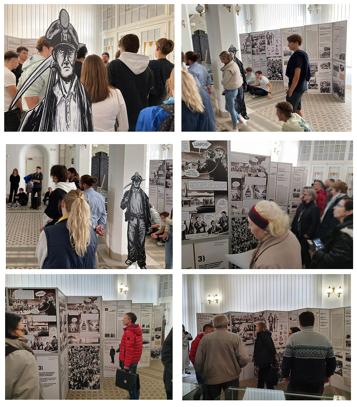 The exhibition in the museum