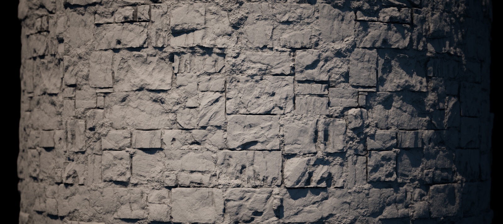 Cylindrical tile Clay