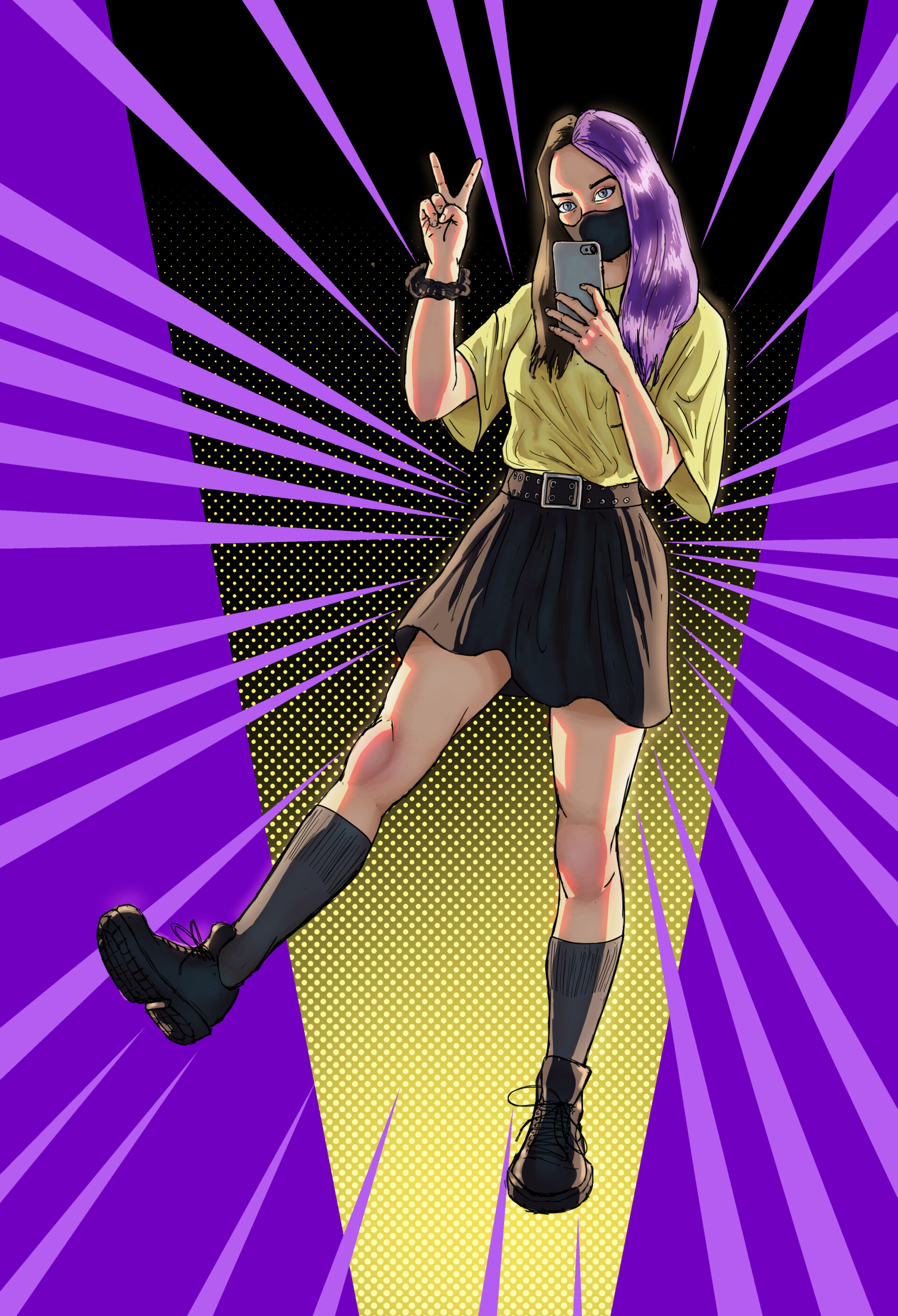 ArtStation - Harriet birthday Portrait (April 2021)