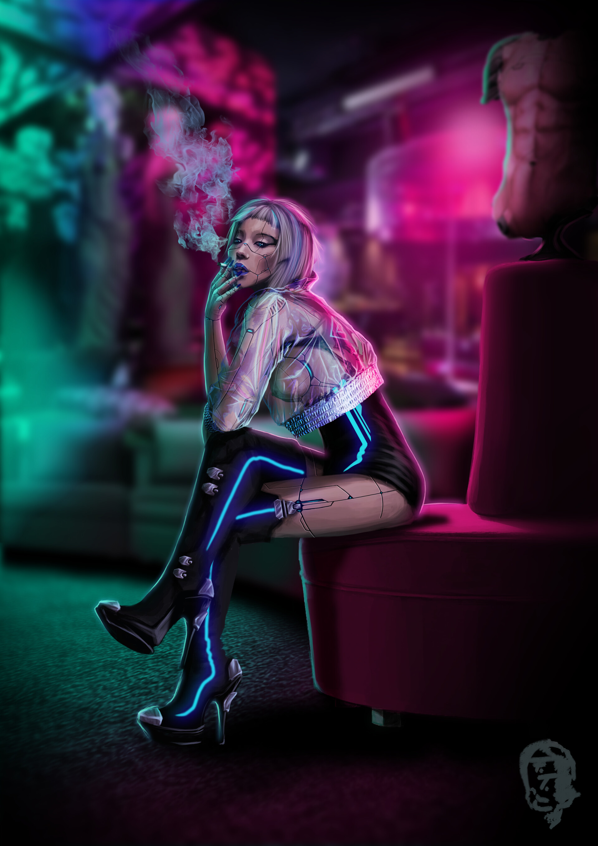 Vael - Cyber Chyracter / OC