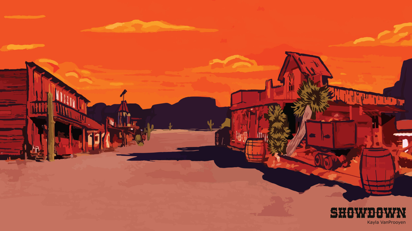 Environment style frame.