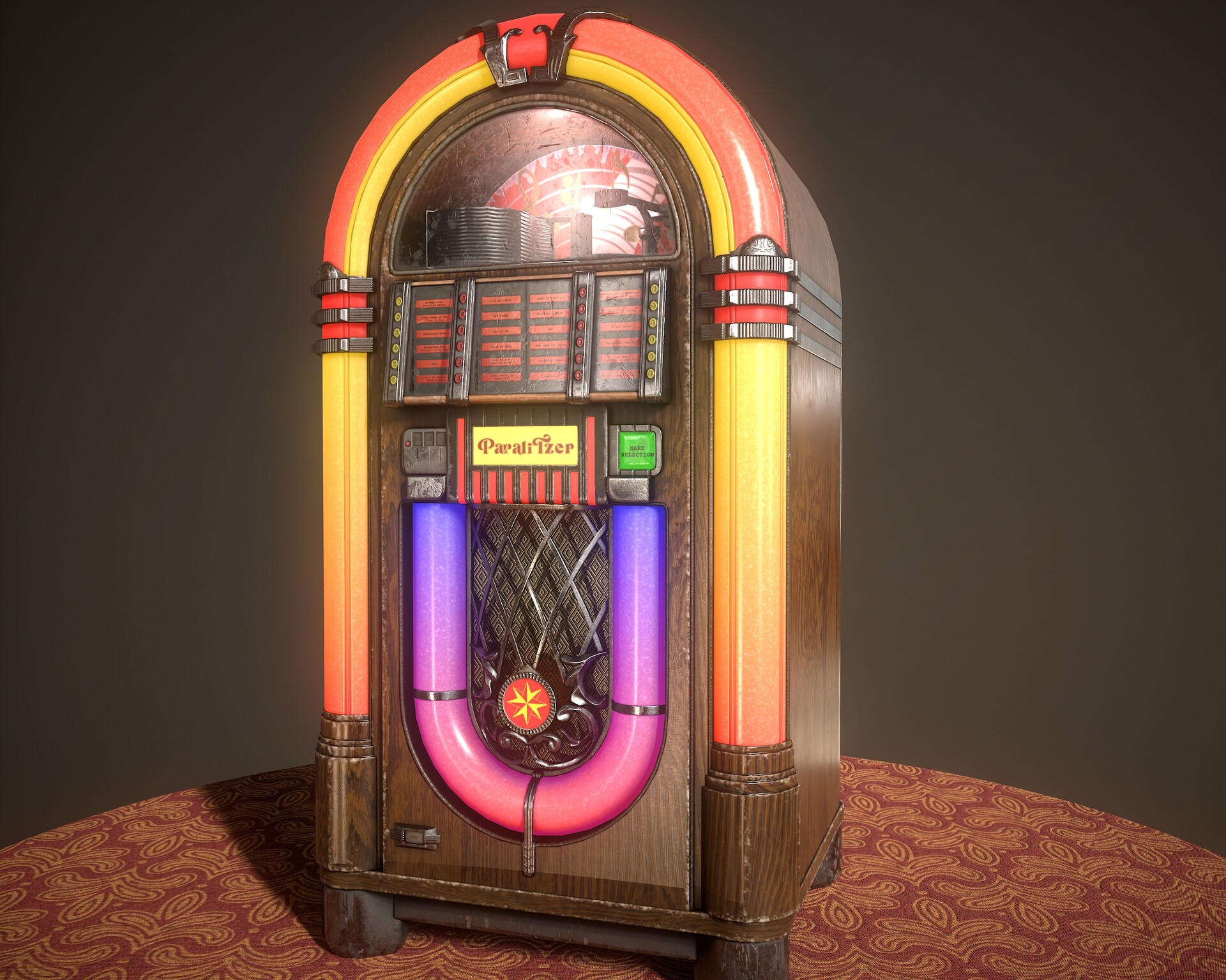 ArtStation - Vintage Jukebox