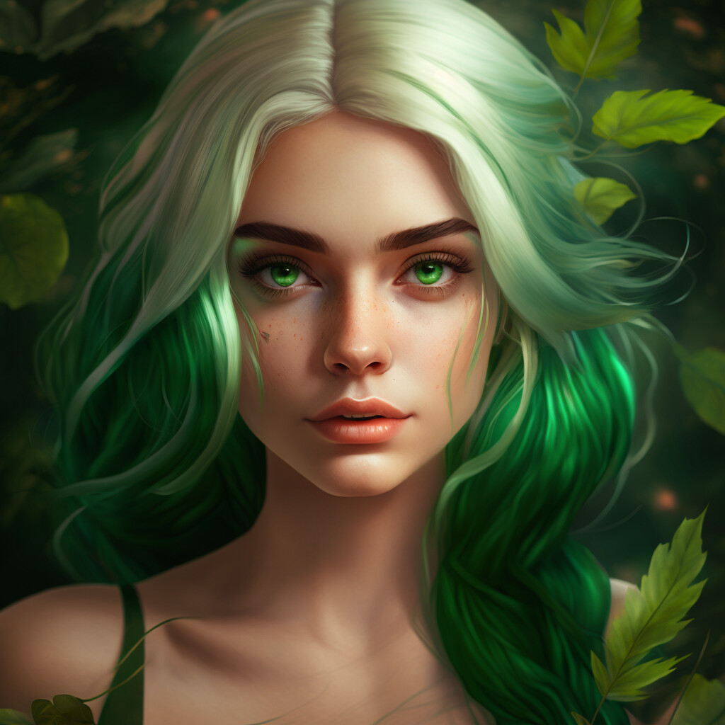 ArtStation Goddess of Nature
