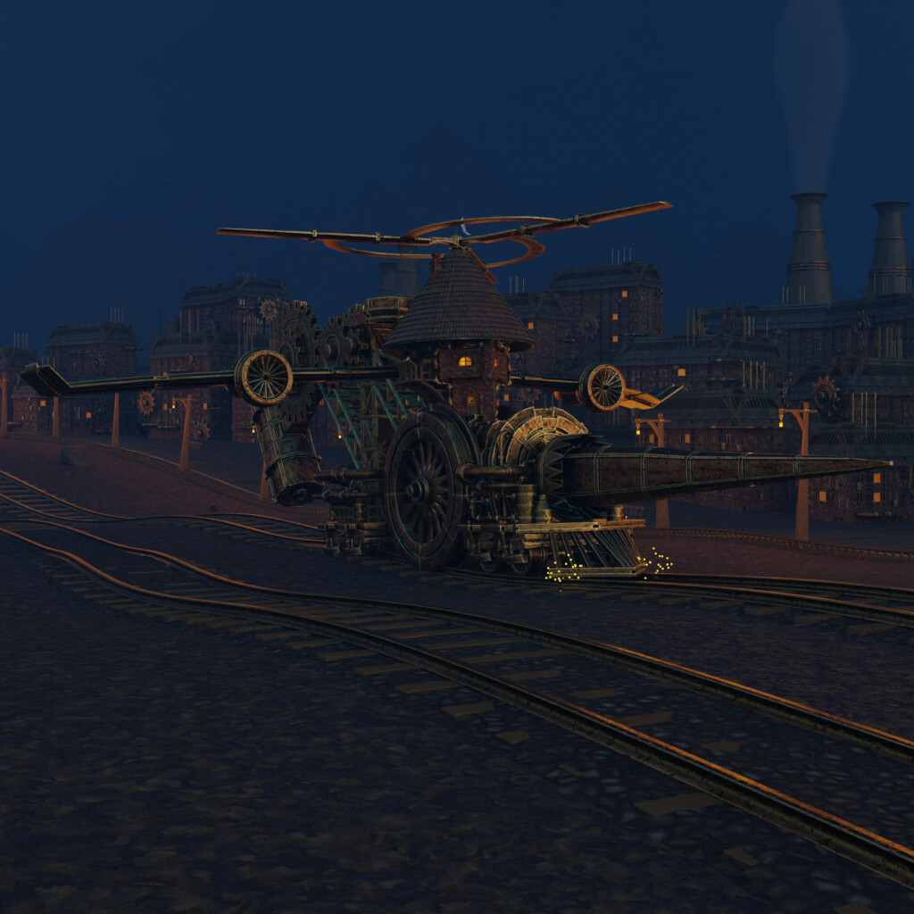 ArtStation Endless Engines Hammer And Nail