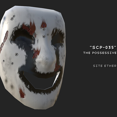 ArtStation - SCP Art: SCP-035 Possessive Mask