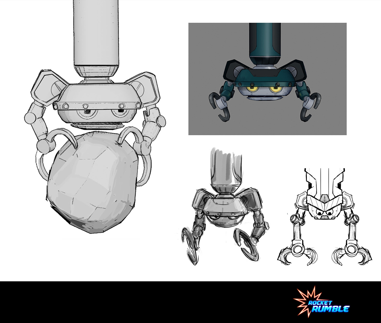 Grab bot design 