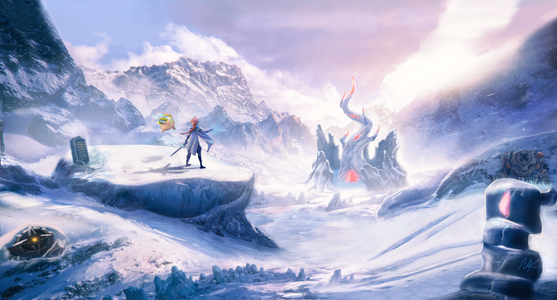 ArtStation Dragonspine