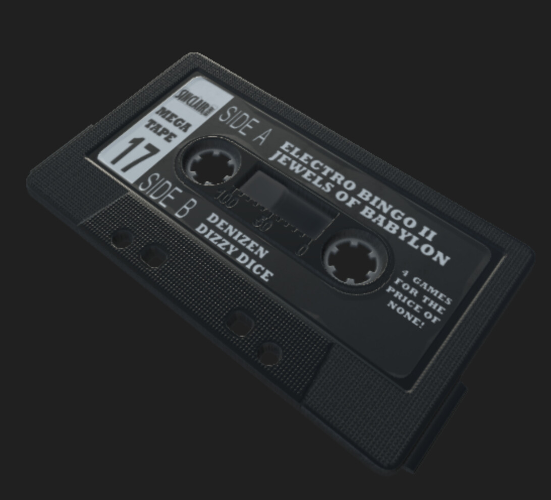 ArtStation - Cassette Tape