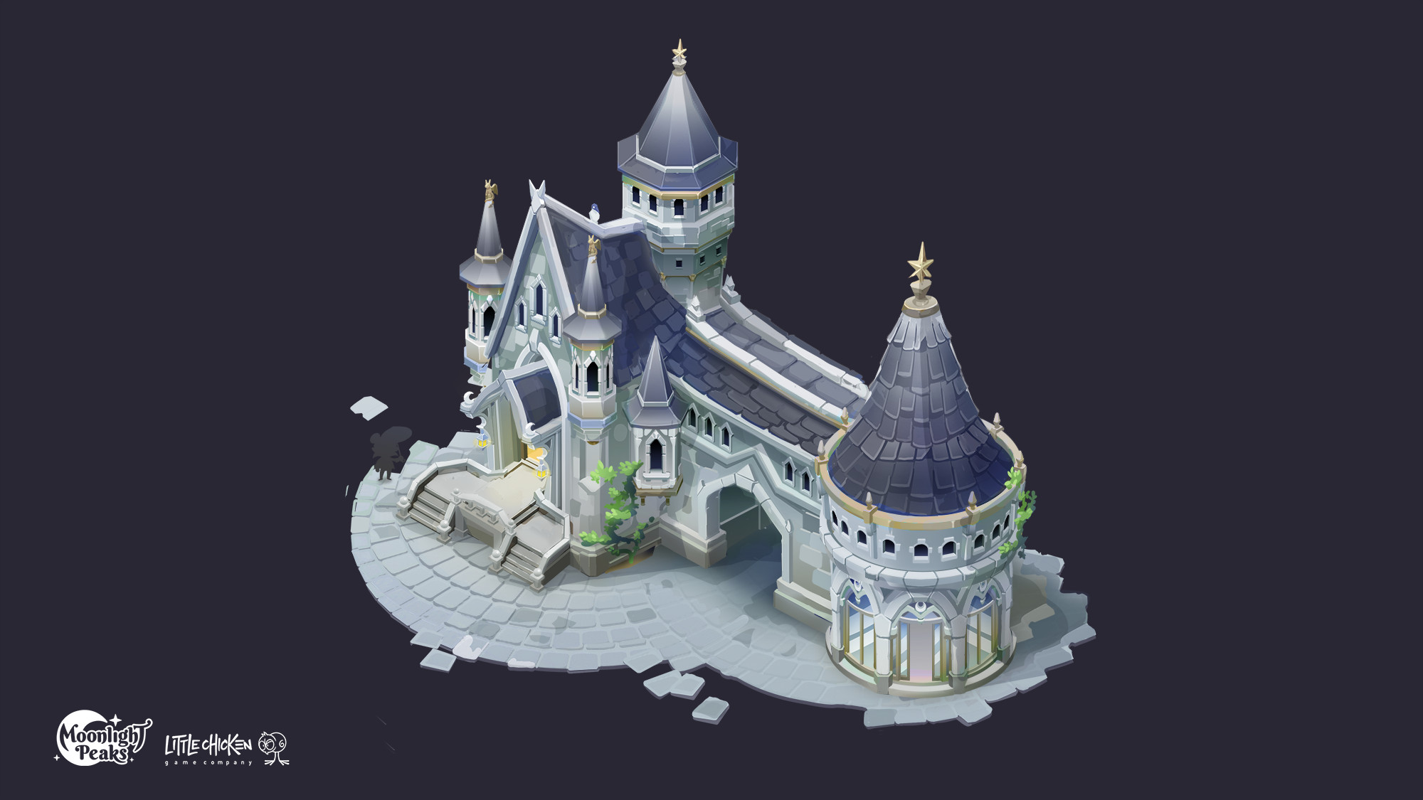 Townhall, first building concepted for the game.