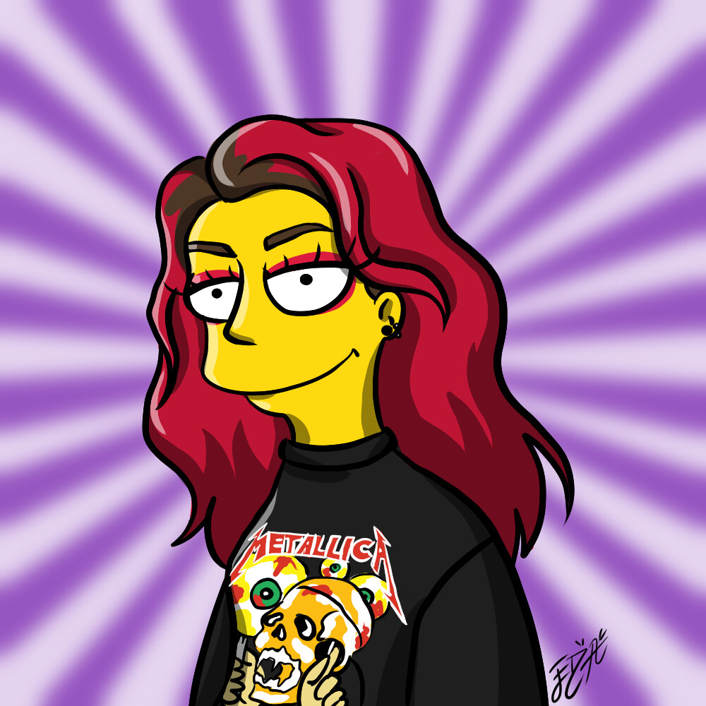 ArtStation - Simpsons Characters created by me