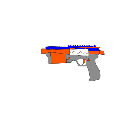 ArtStation - Nerf style M-4 carbine blaster mod.