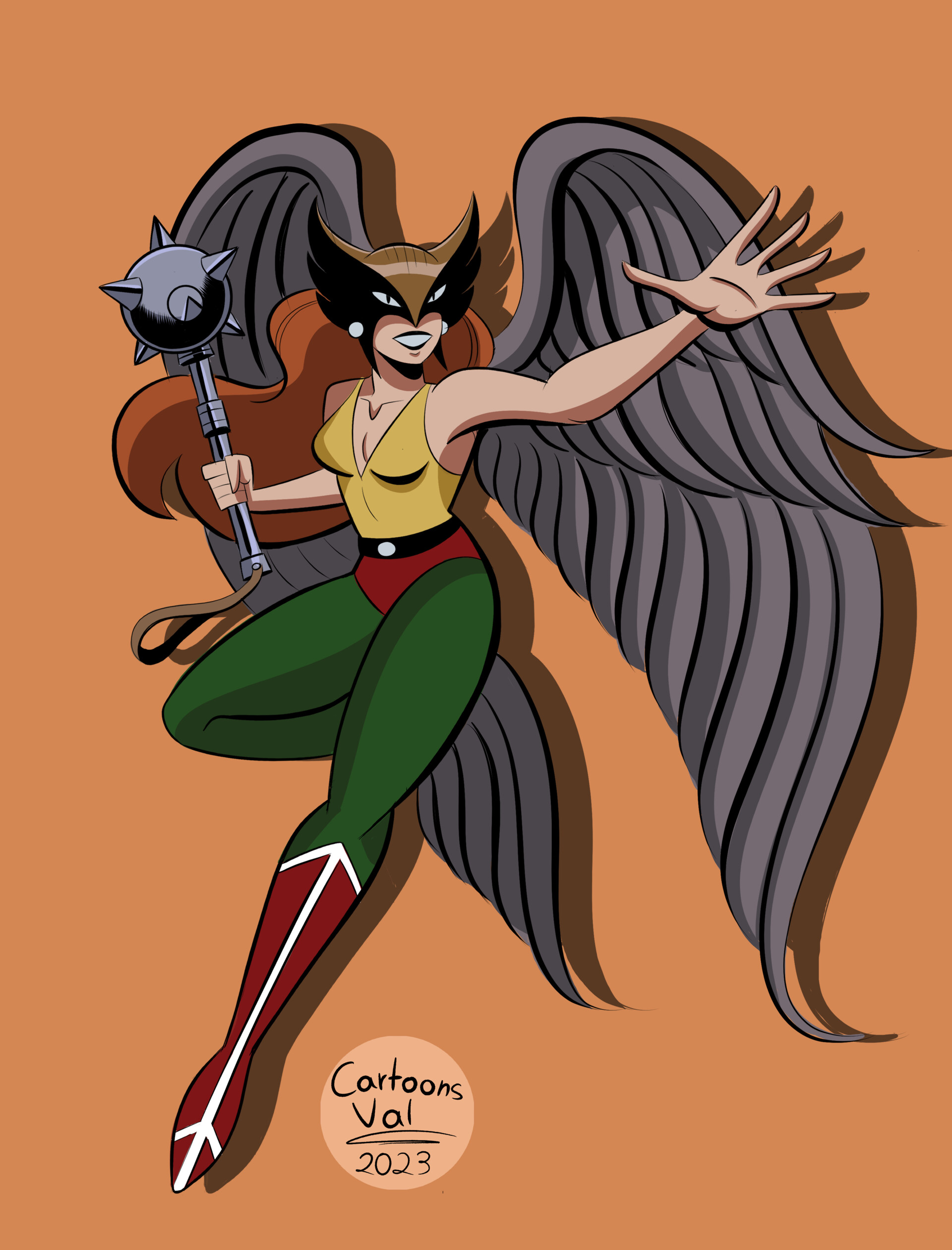 ArtStation Hawkgirl DC