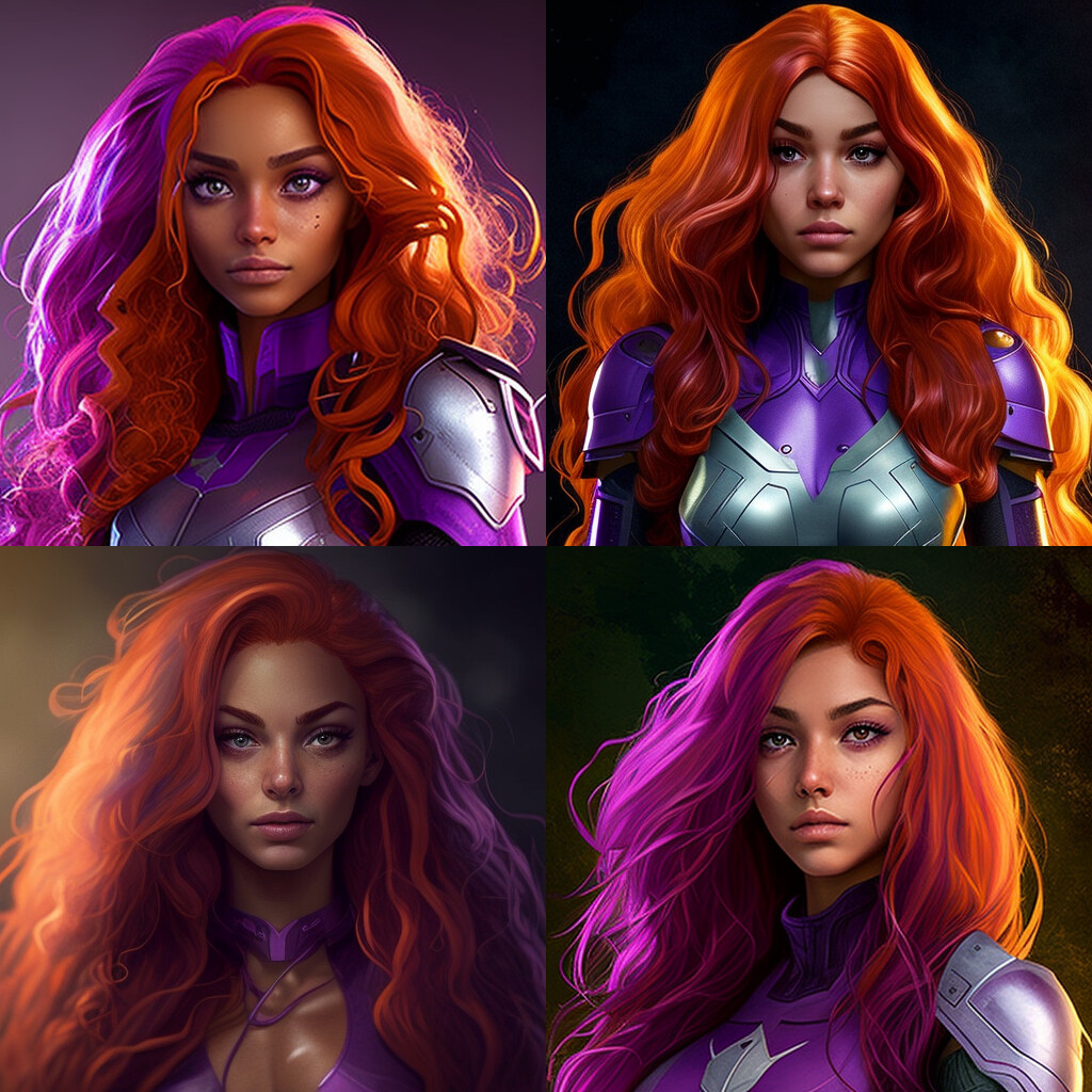 AIstation - Starfire - teen titans