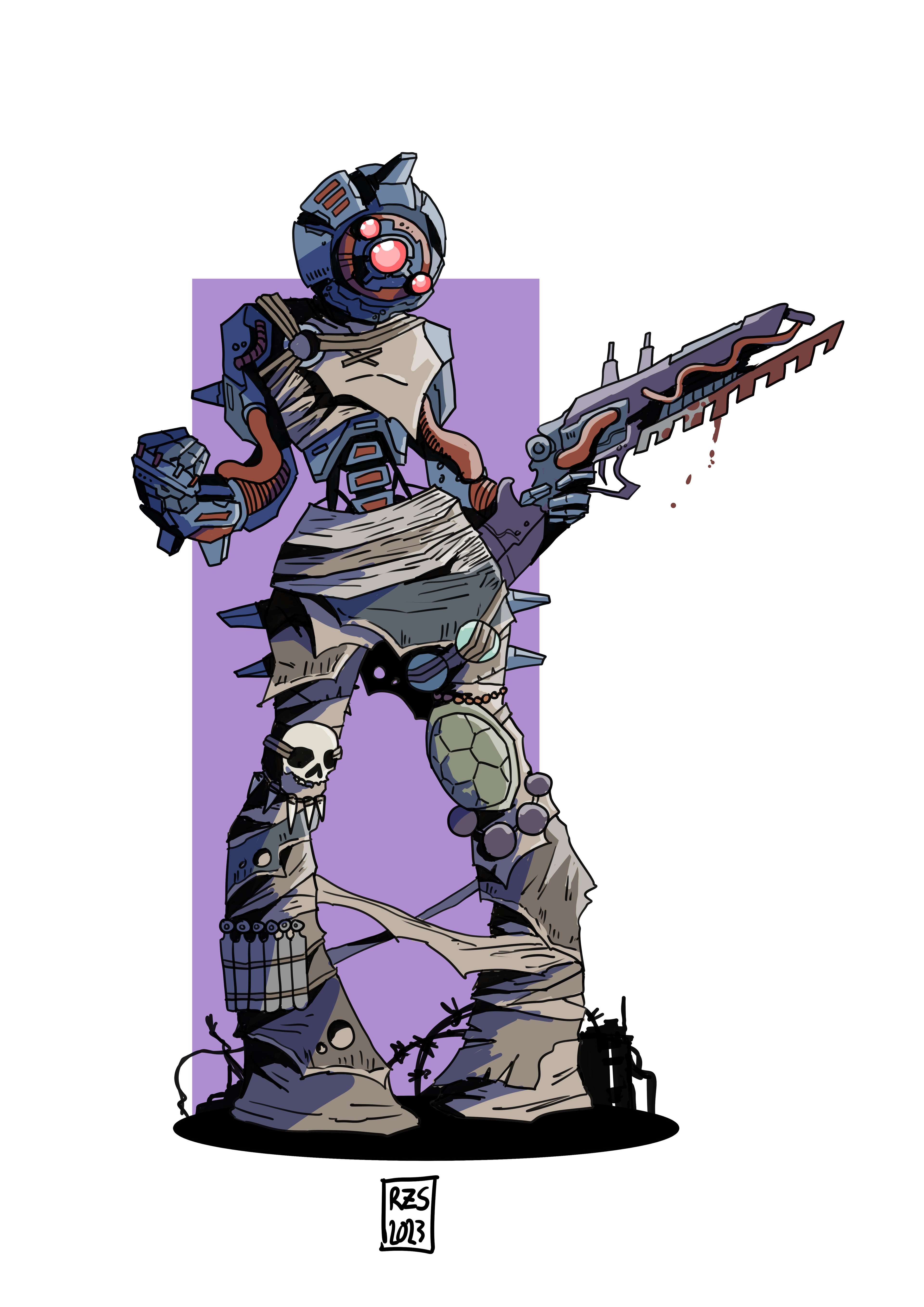Rogue surveillance droid. Eliminate on site.