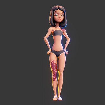 Rigging the character using Rigify addon in Blender