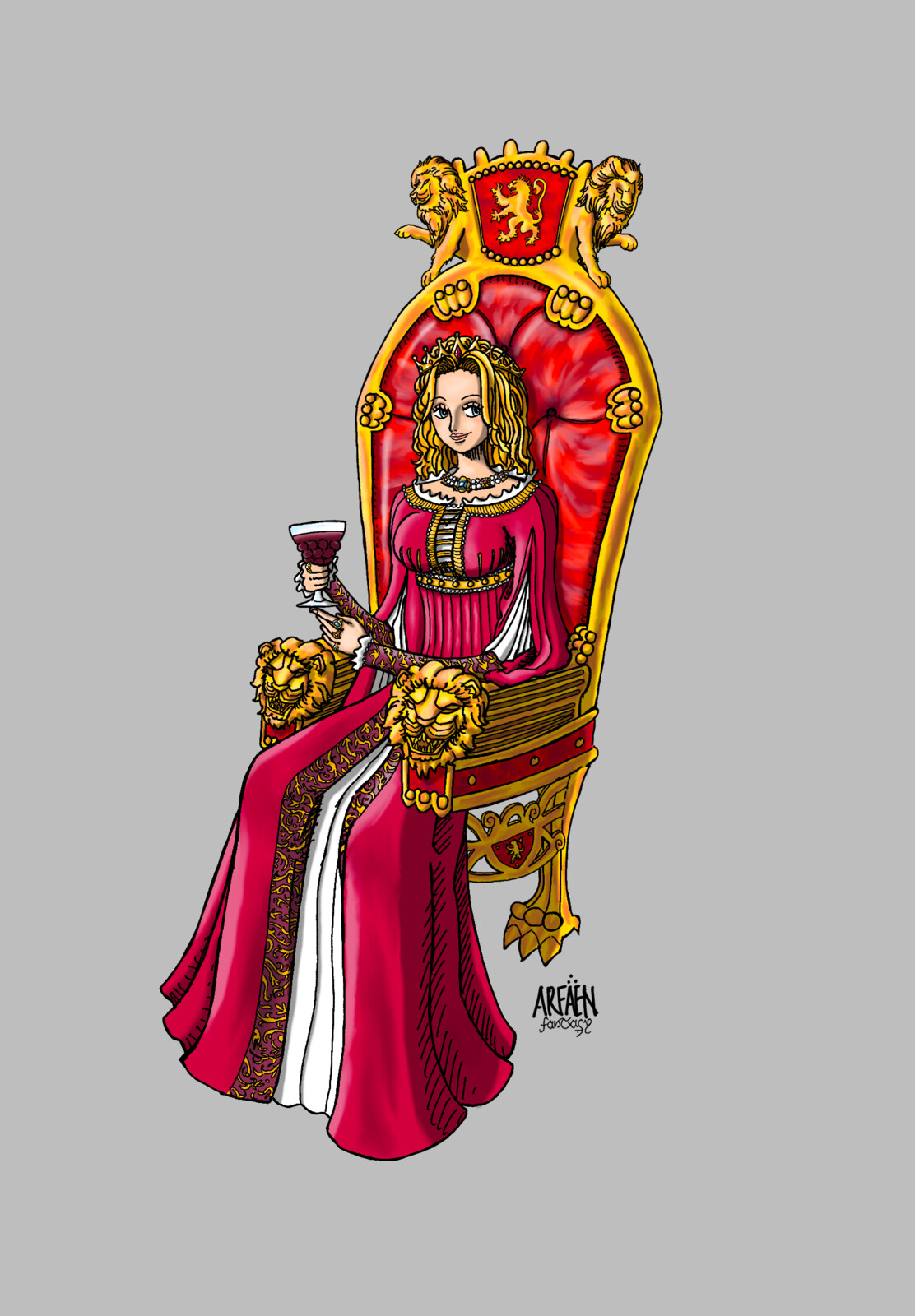 Elayne Trakand, Queen of Andor
