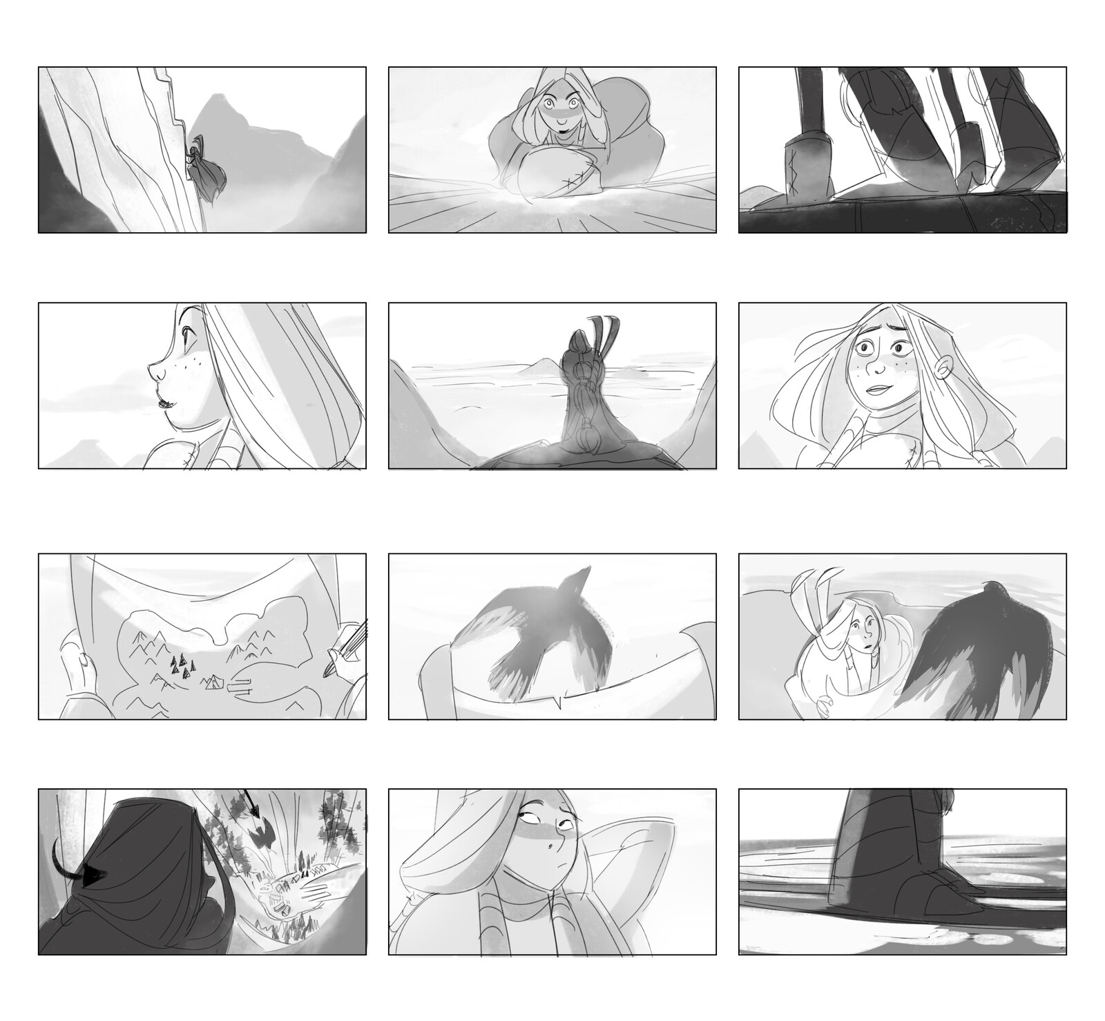 Character Introduction - Storyboard