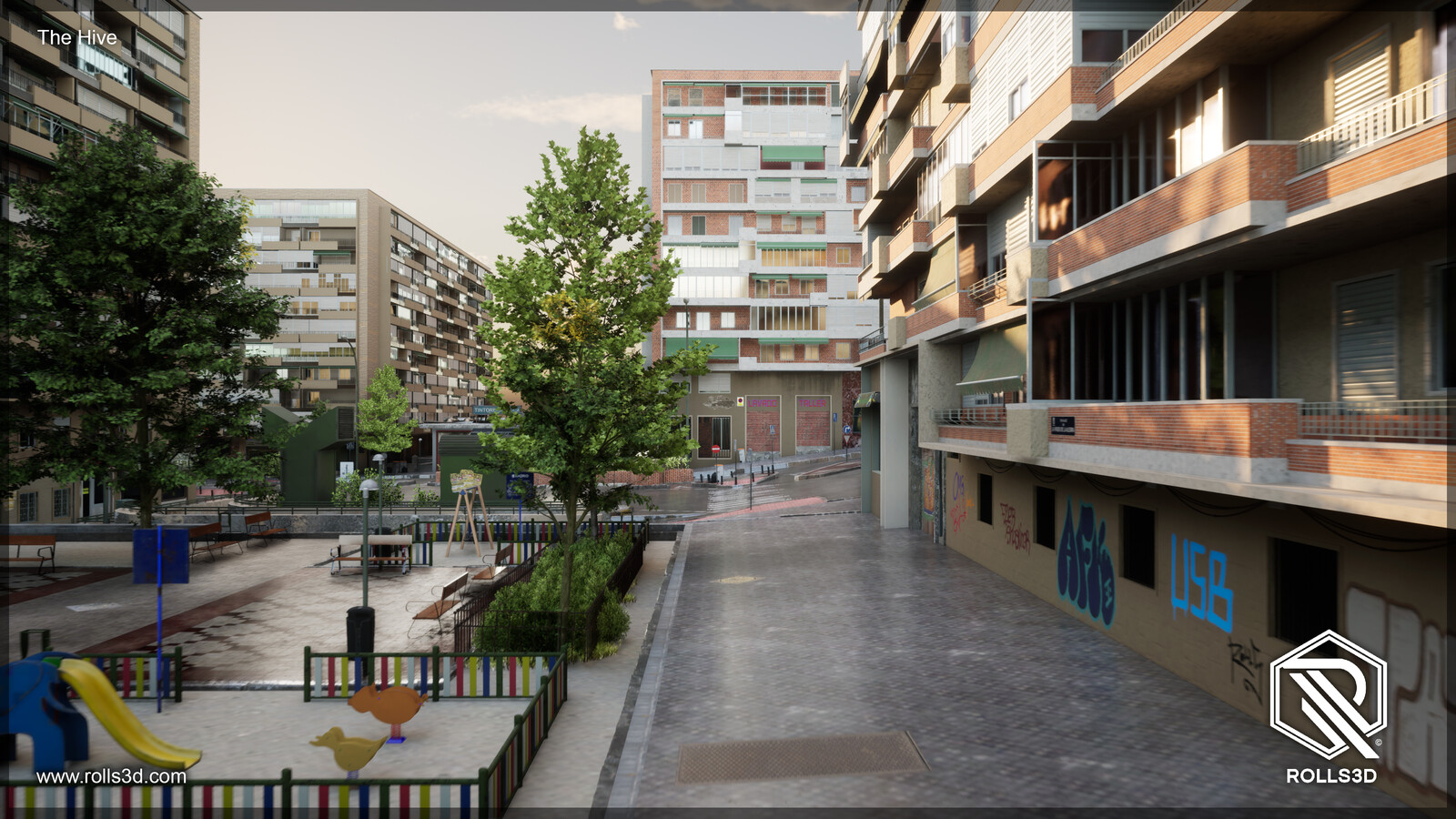 Barrio de la Concepción, Ciudad Lineal, Madrid
Calle Virgen del Coro