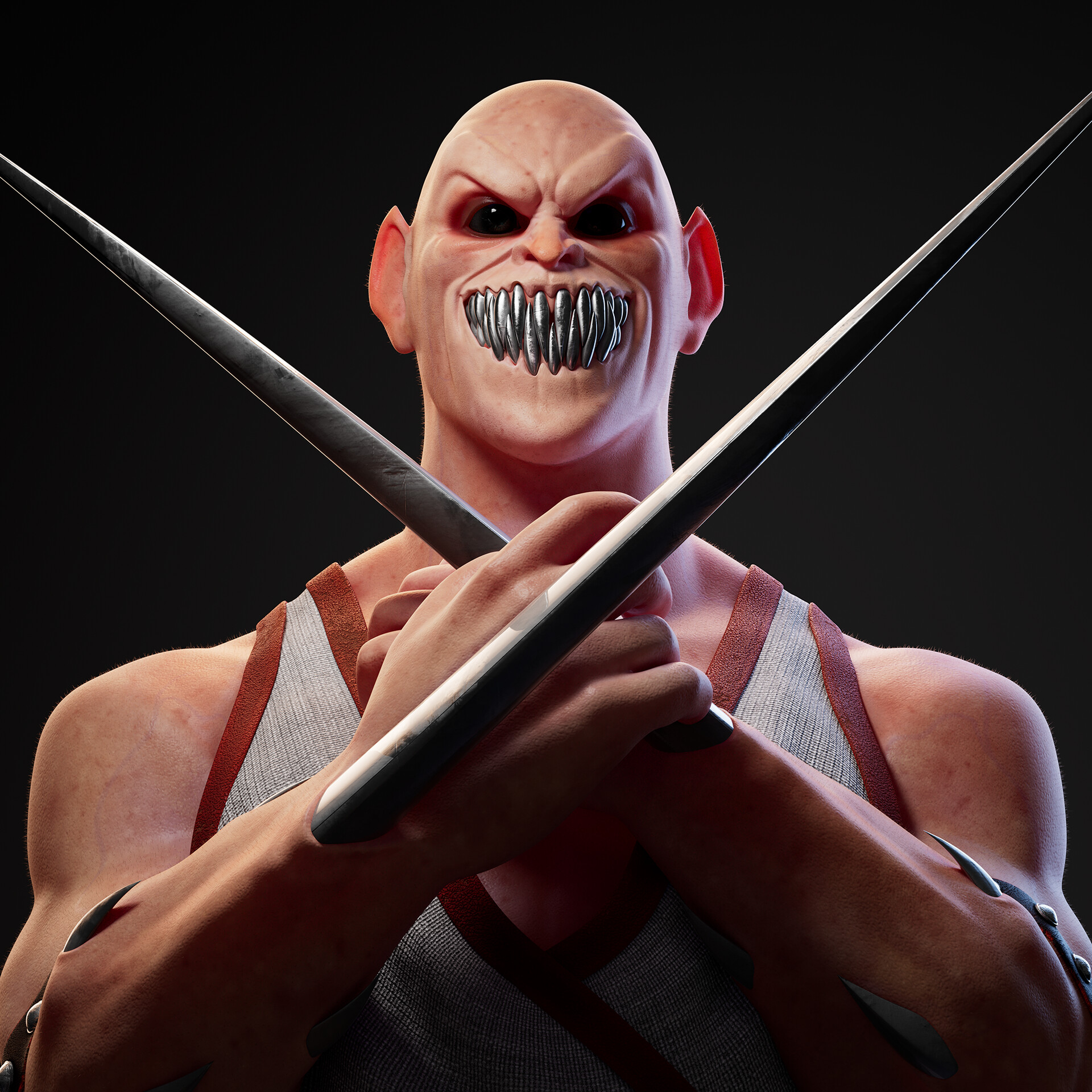 ArtStation - Baraka from Mortal Kombat