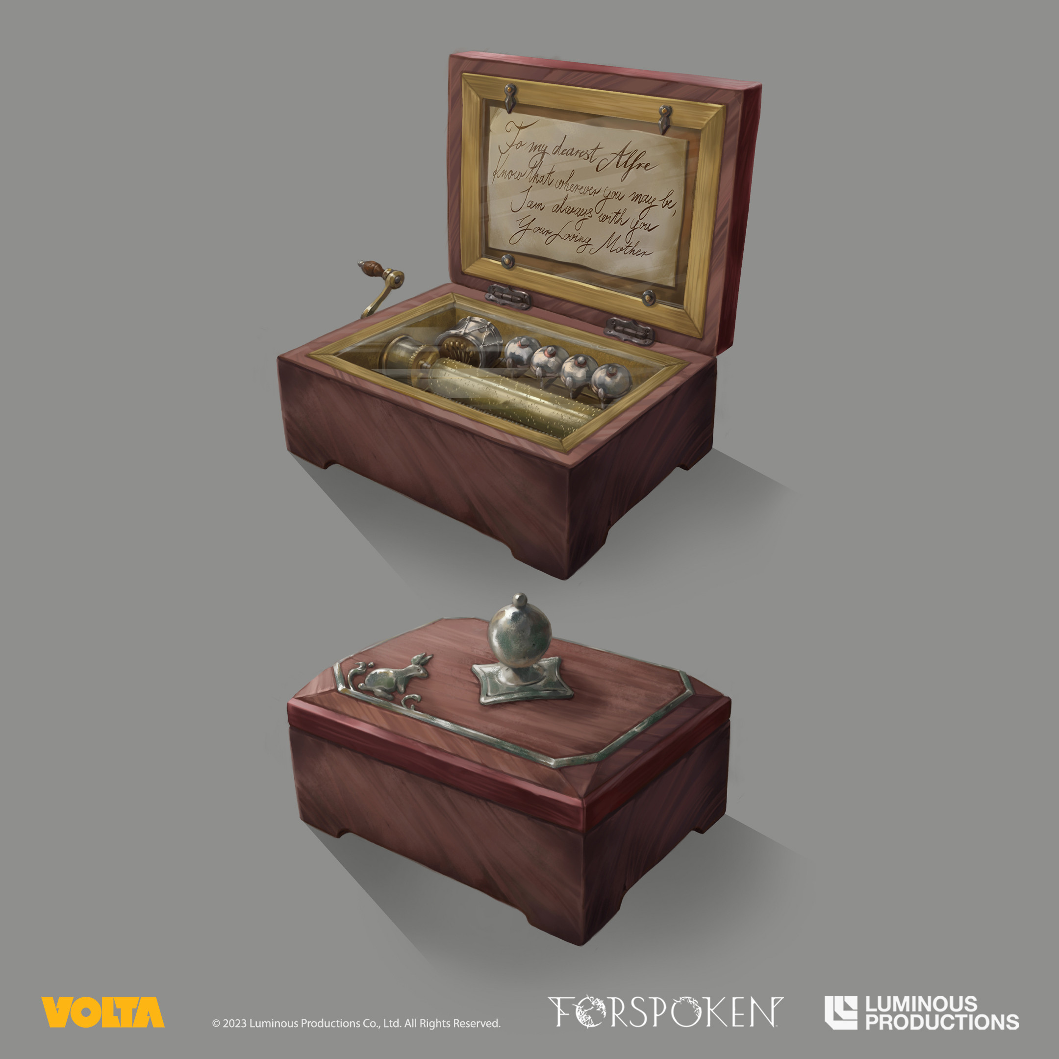 ArtStation - Music Box Prop