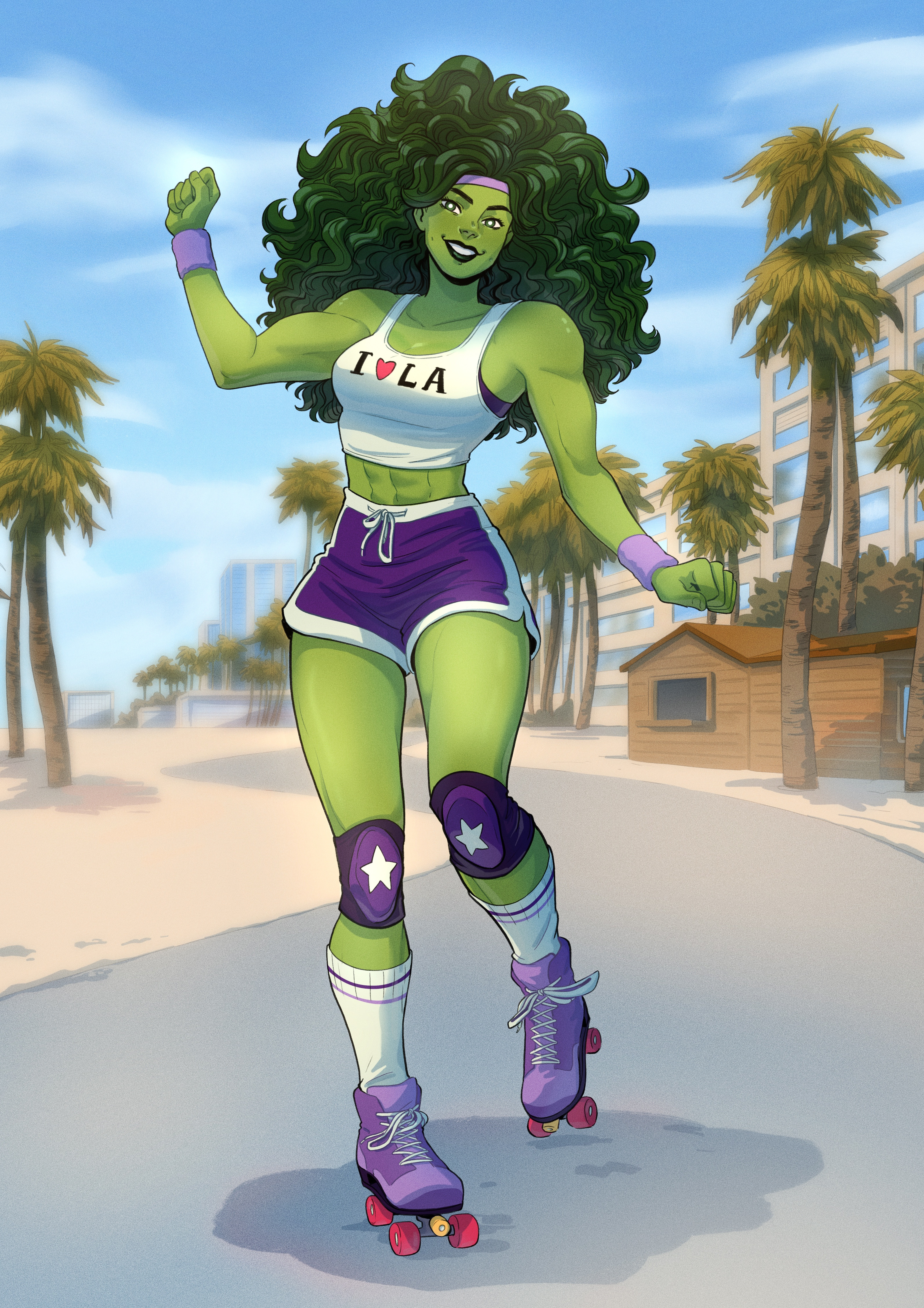 She-Hulk for Nworbdet on twitter